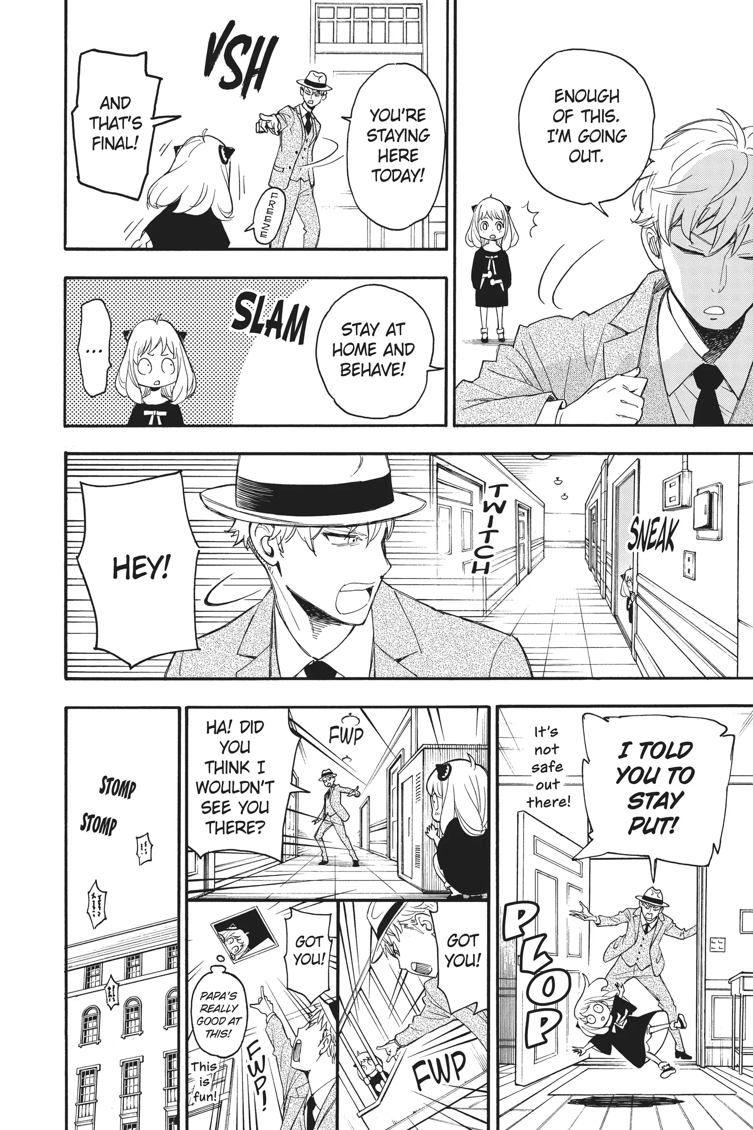 SPY x FAMILY Manga, chapter Vol 1, page 34