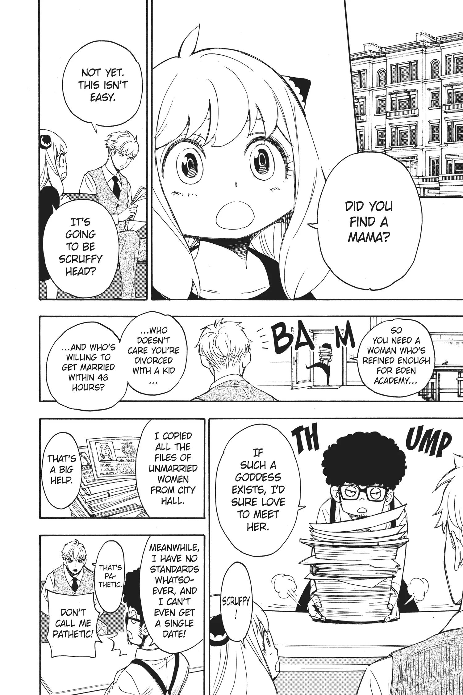 SPY x FAMILY Manga, chapter Vol 1, page 90