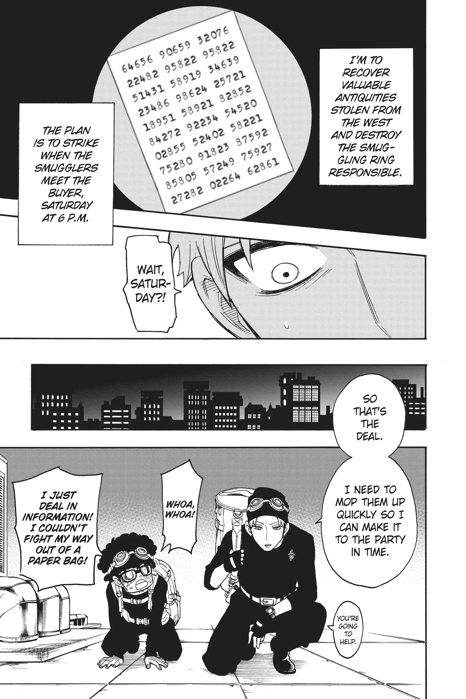 SPY x FAMILY Manga, chapter Vol 1, page 101