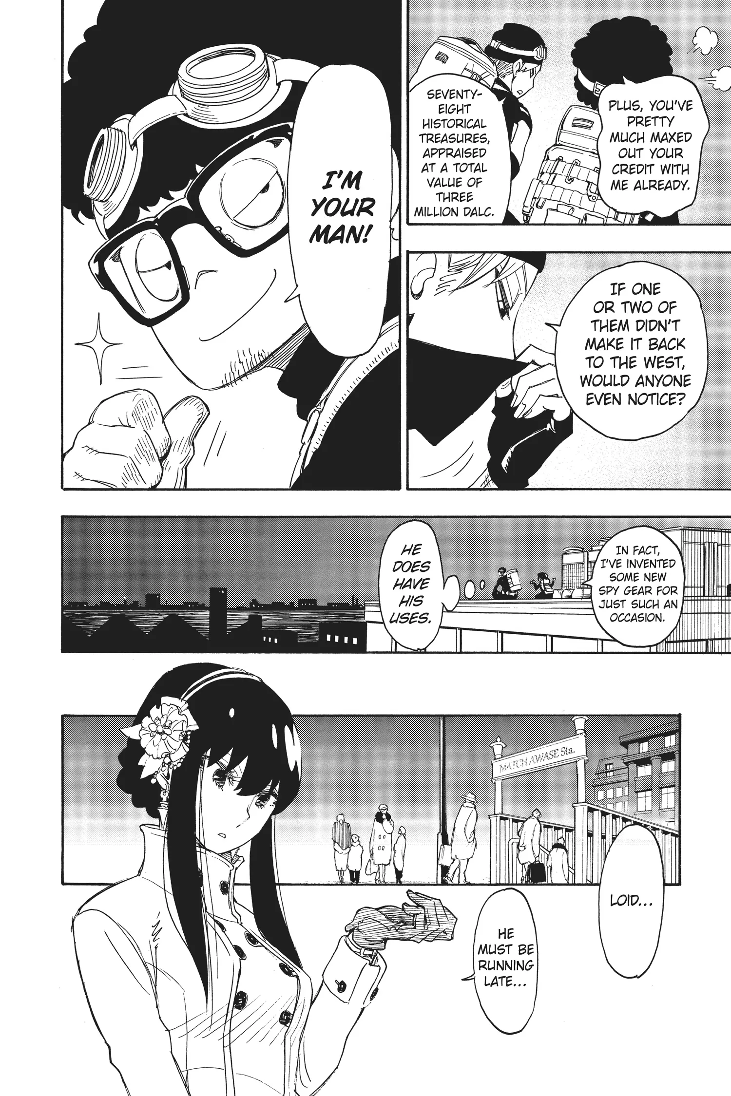 SPY x FAMILY Manga, chapter Vol 1, page 102