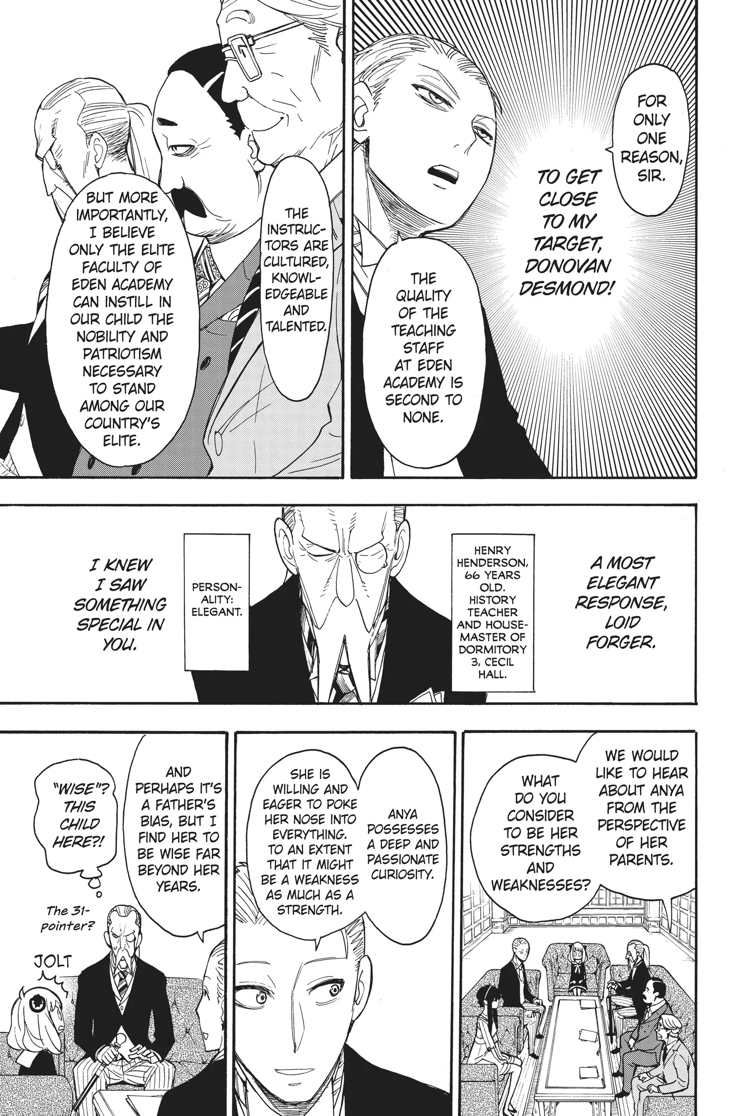 SPY x FAMILY Manga, chapter Vol 1, page 186