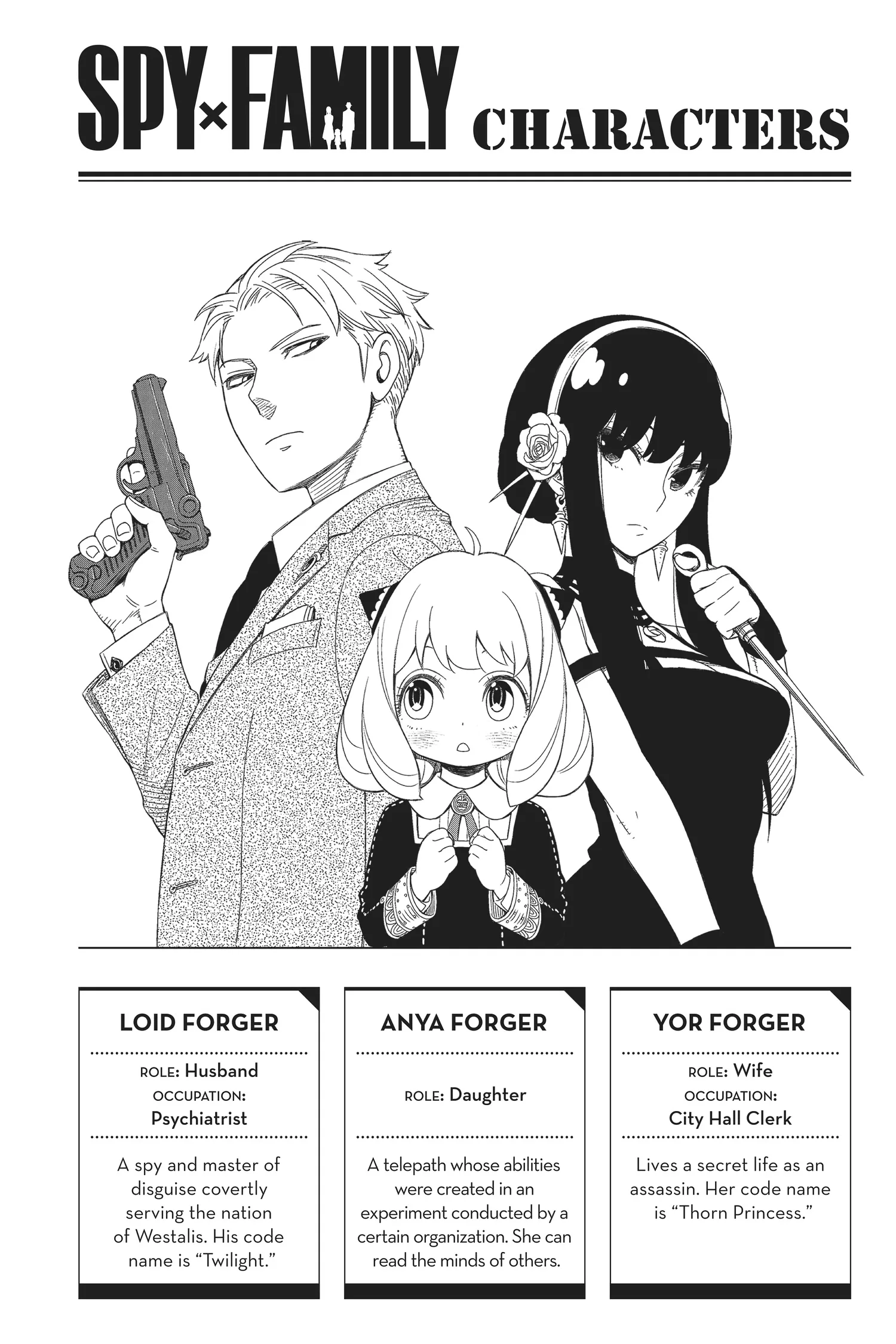 SPY x FAMILY Manga, chapter Vol 2, page 3