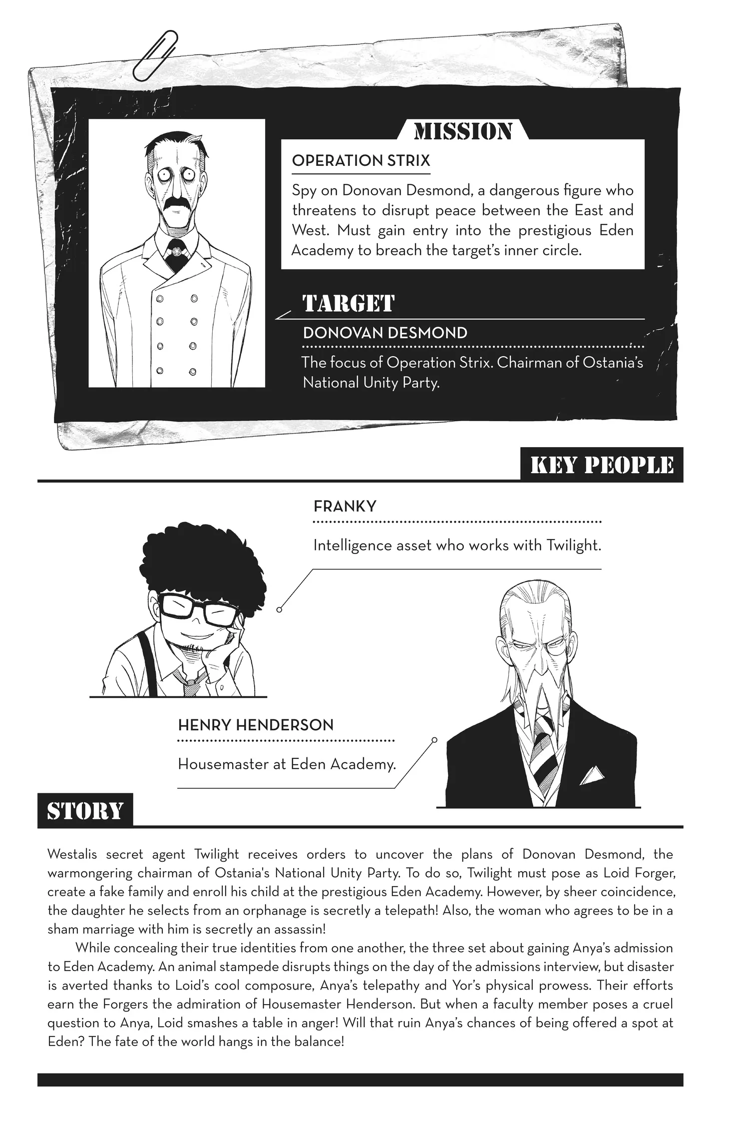 SPY x FAMILY Manga, chapter Vol 2, page 4