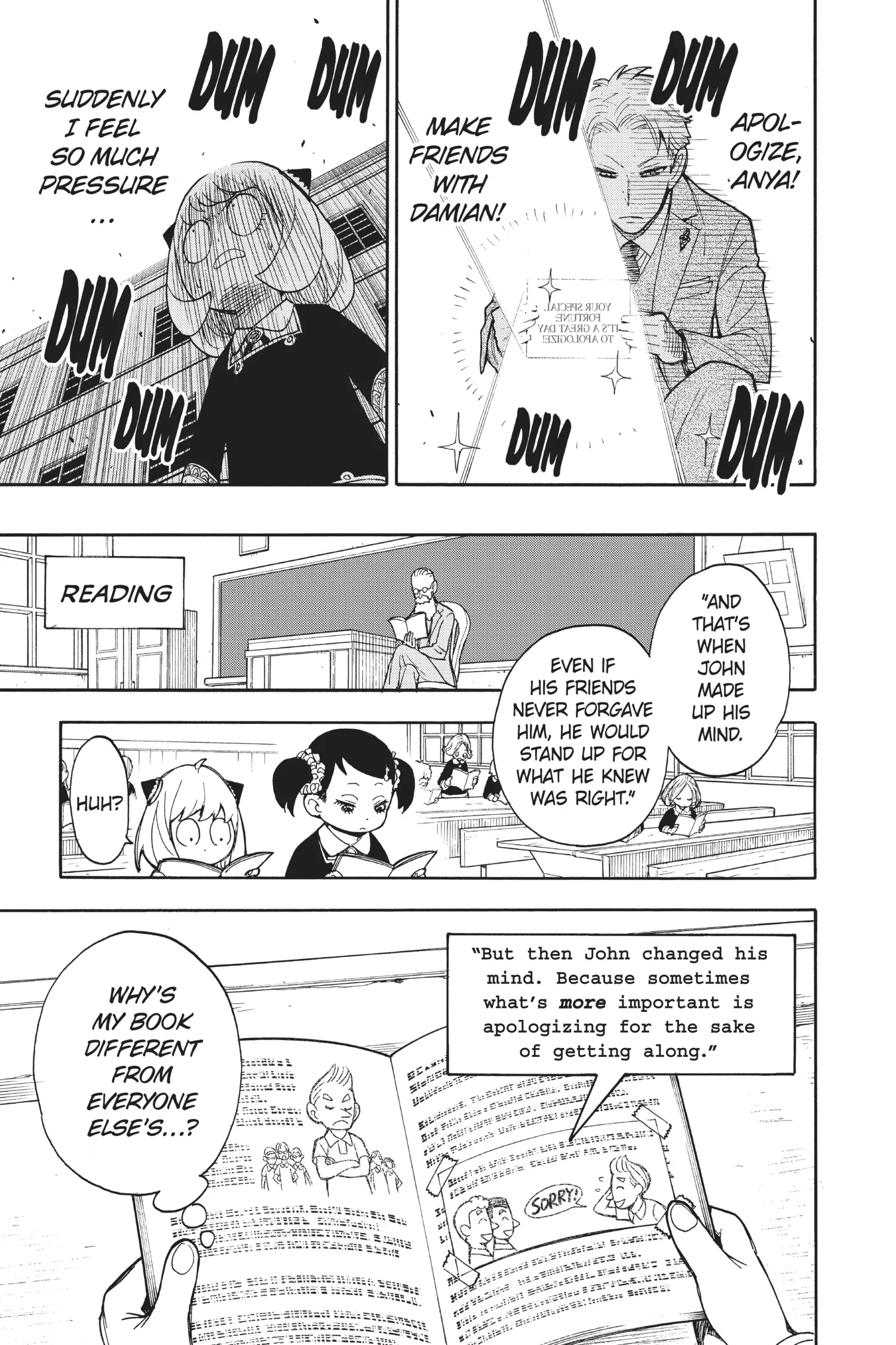 SPY x FAMILY Manga, chapter Vol 2, page 98