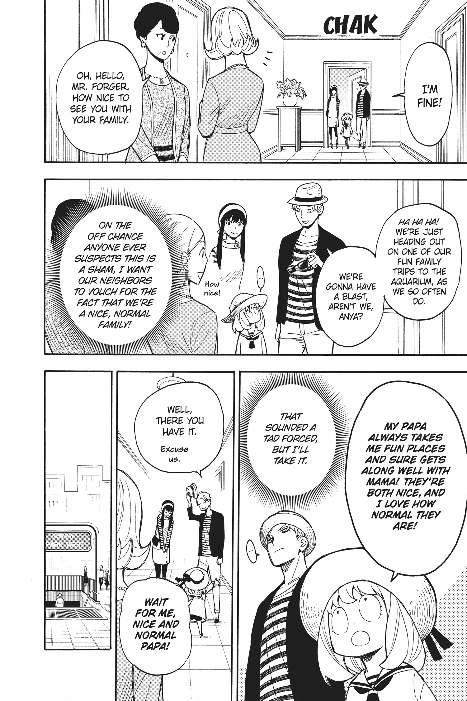 SPY x FAMILY Manga, chapter Vol 2, page 169