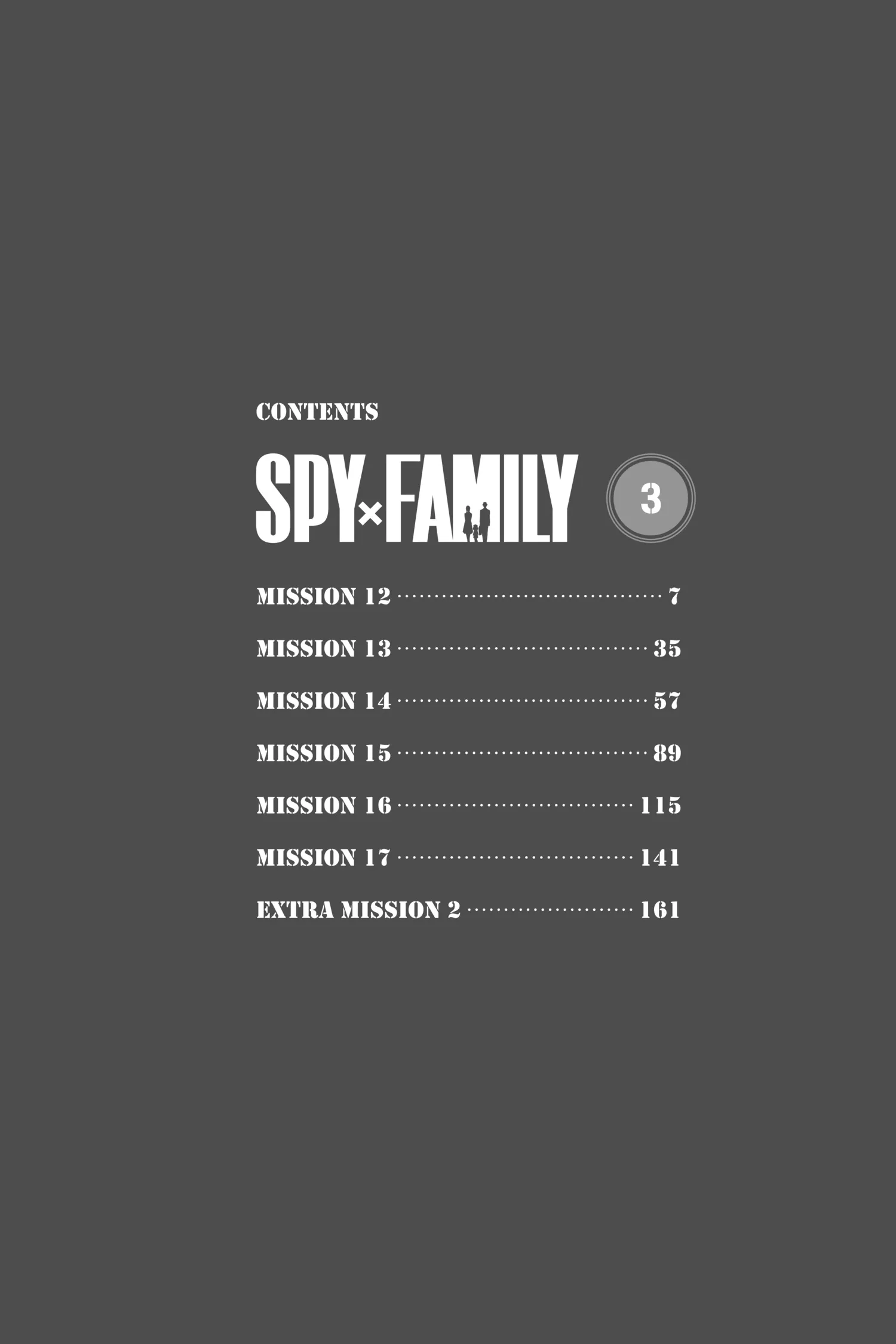 SPY x FAMILY Manga, chapter Vol 3, page 5