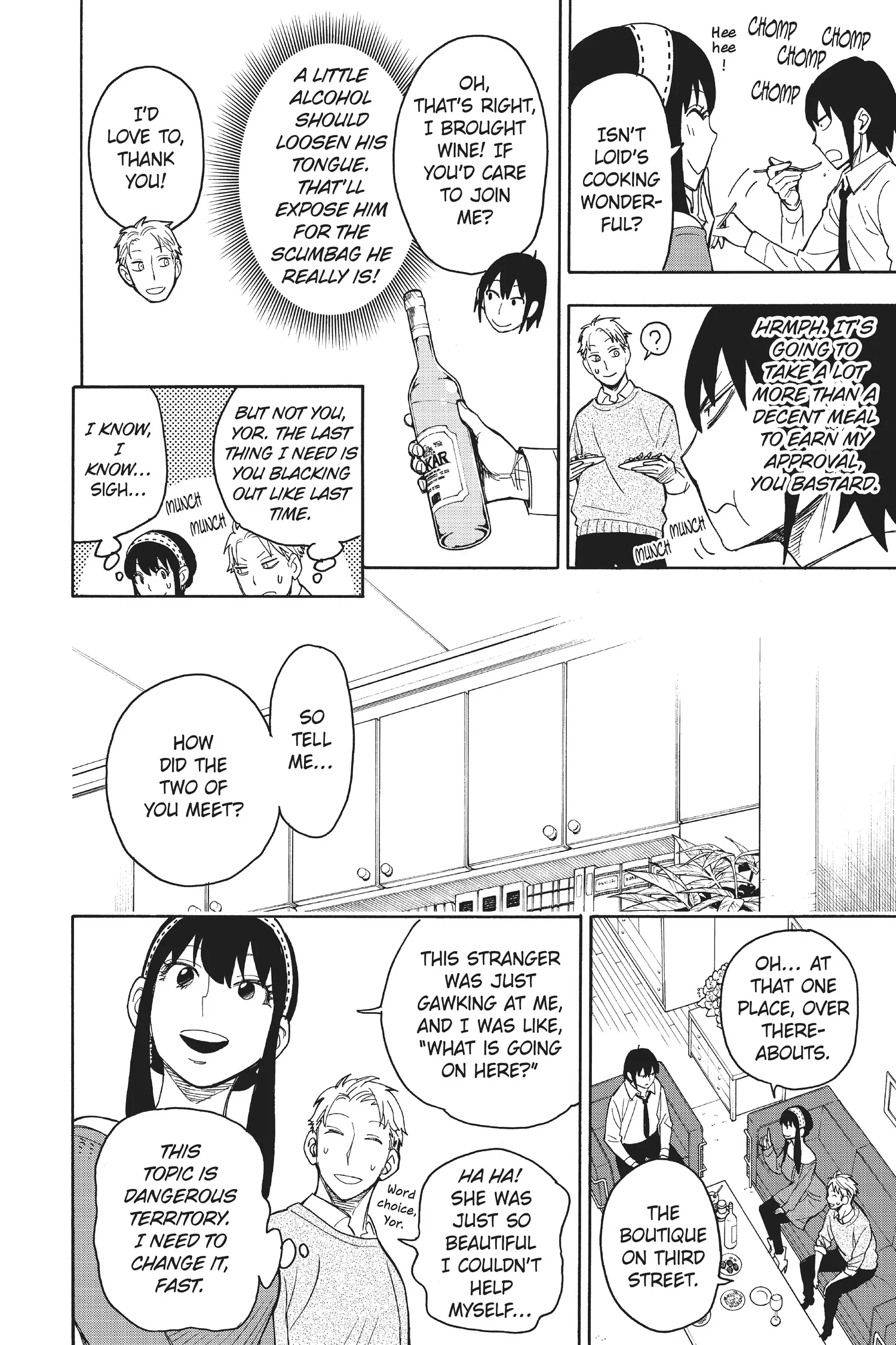 SPY x FAMILY Manga, chapter Vol 3, page 14