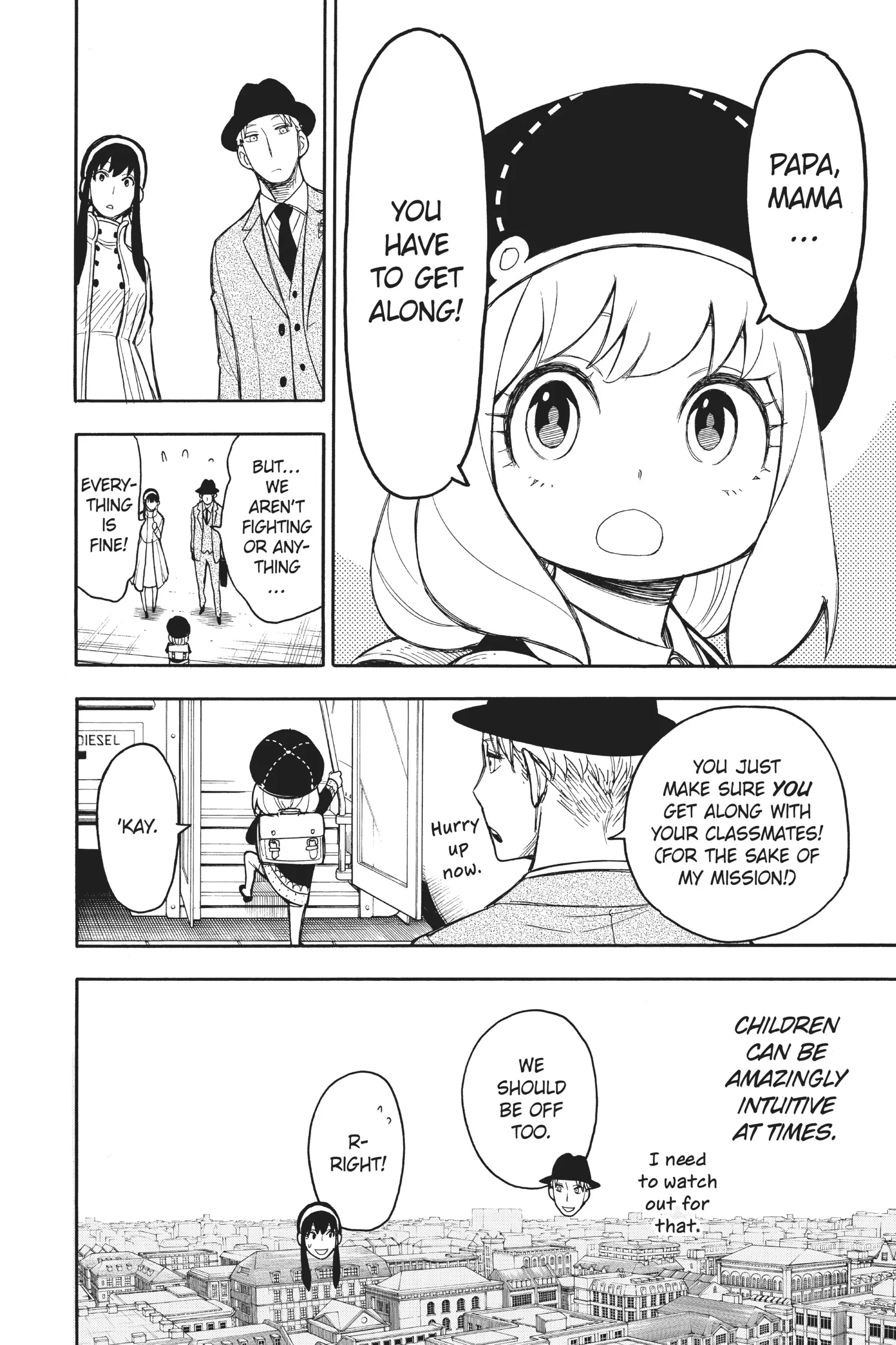 SPY x FAMILY Manga, chapter Vol 3, page 59