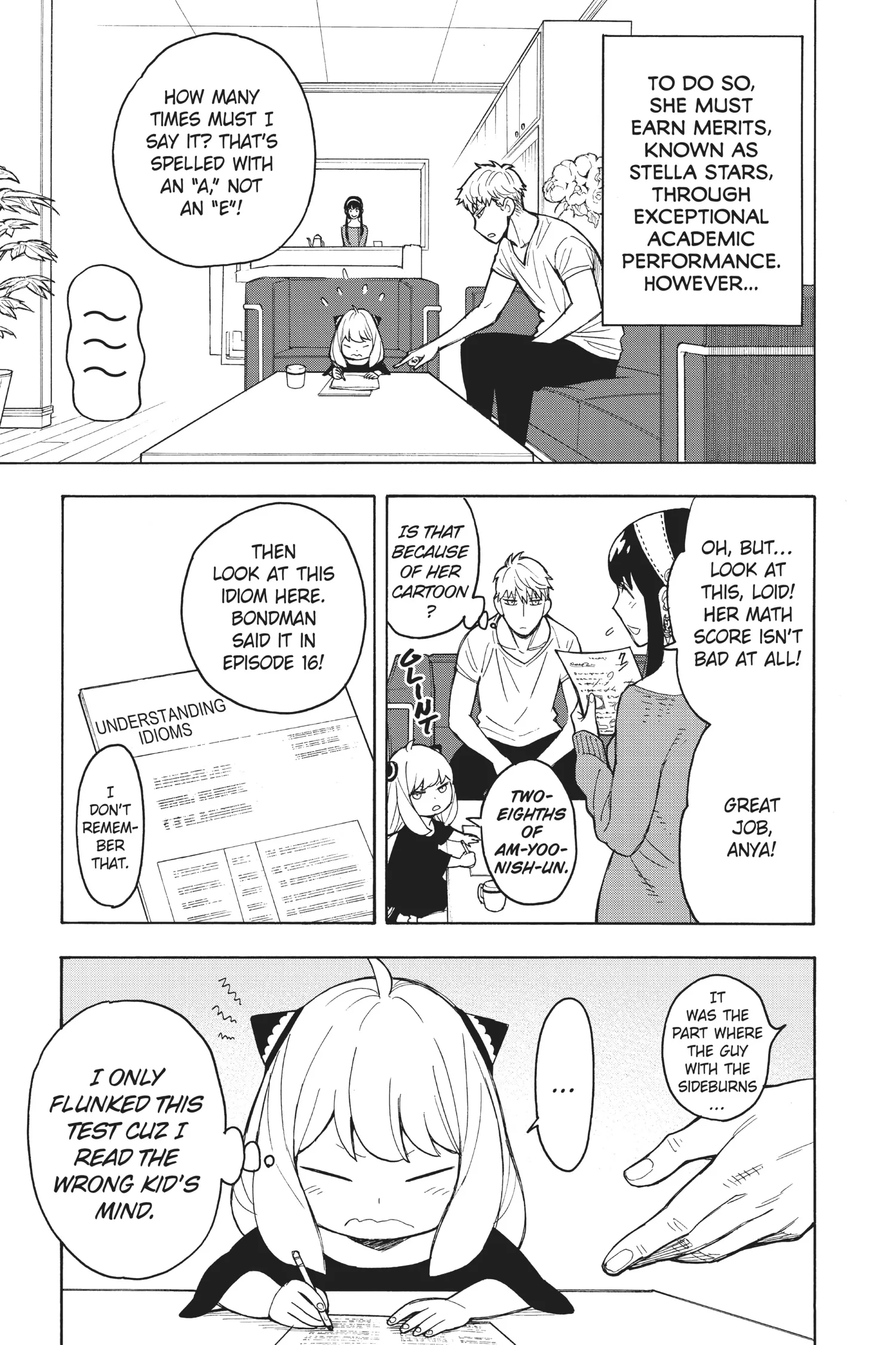 SPY x FAMILY Manga, chapter Vol 3, page 111