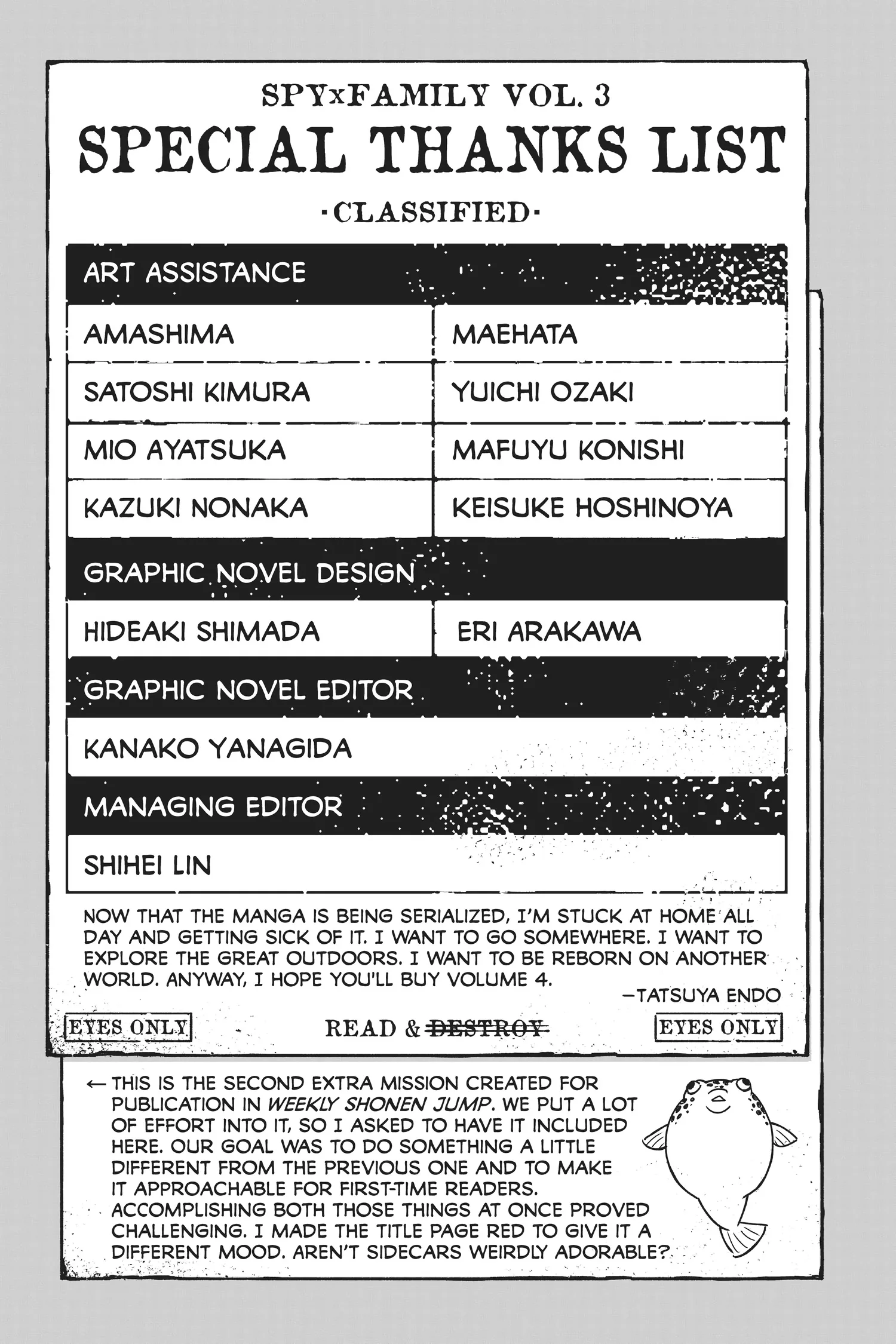 SPY x FAMILY Manga, chapter Vol 3, page 154