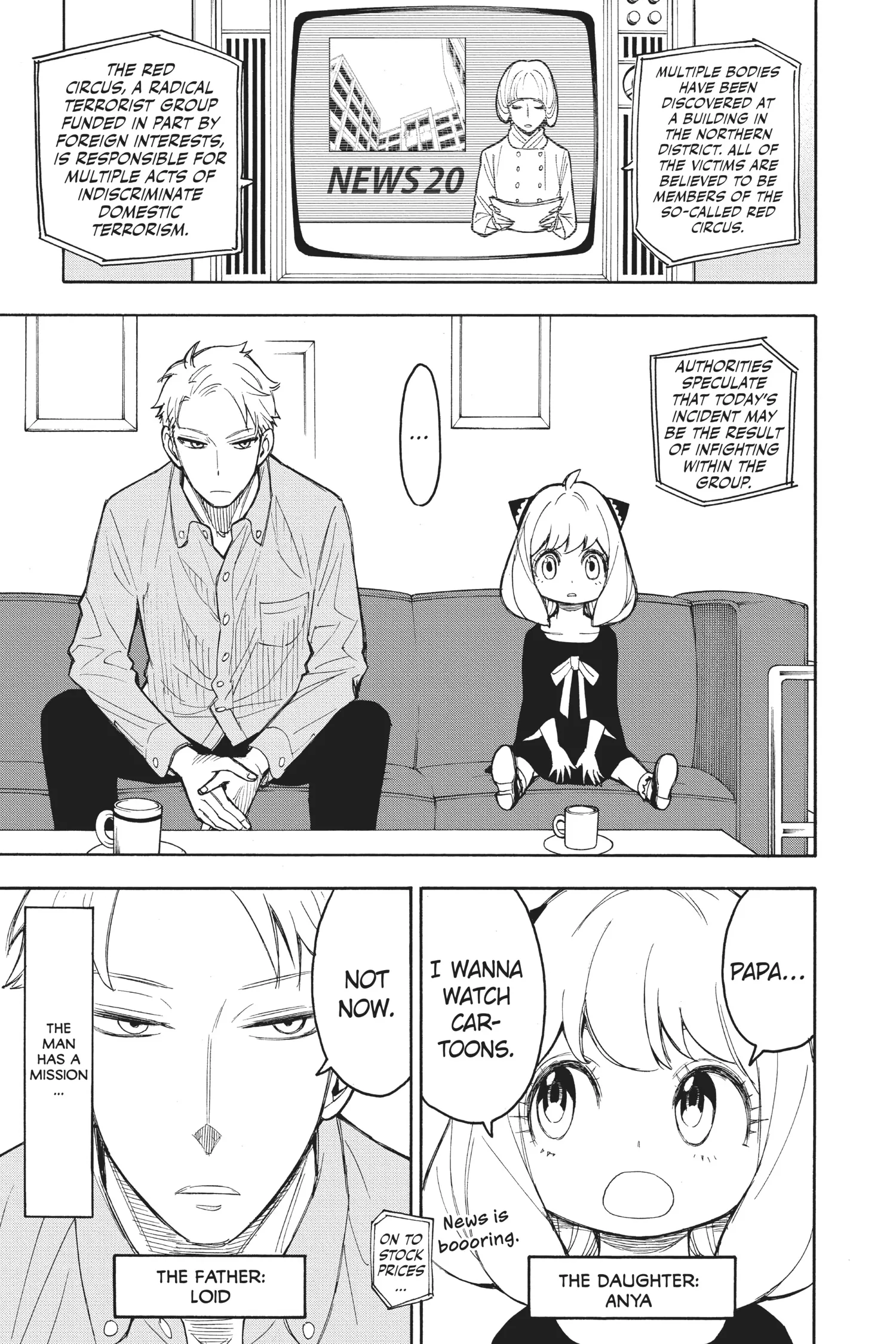 SPY x FAMILY Manga, chapter Vol 3, page 159