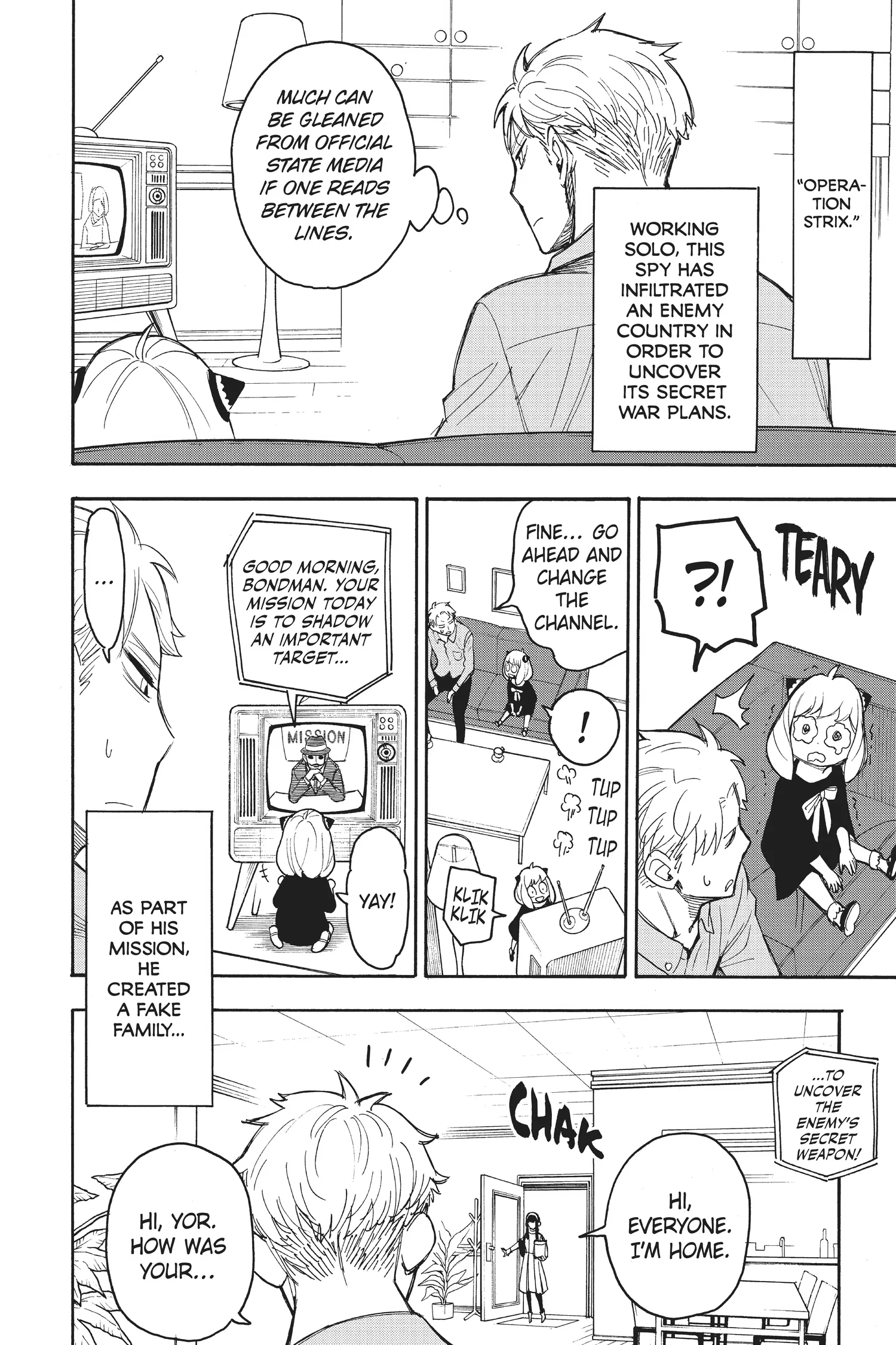 SPY x FAMILY Manga, chapter Vol 3, page 160