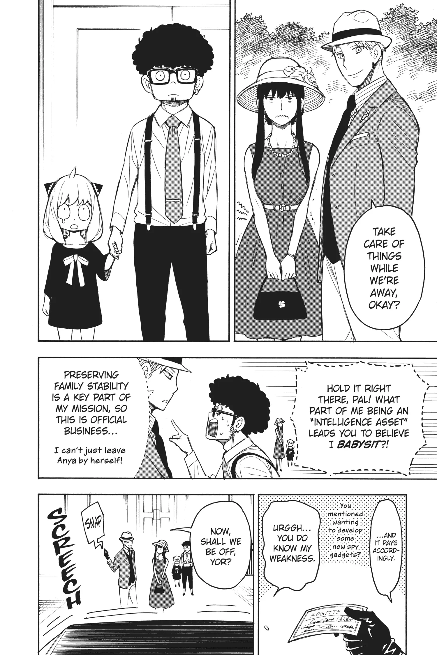 SPY x FAMILY Manga, chapter Vol 3, page 166