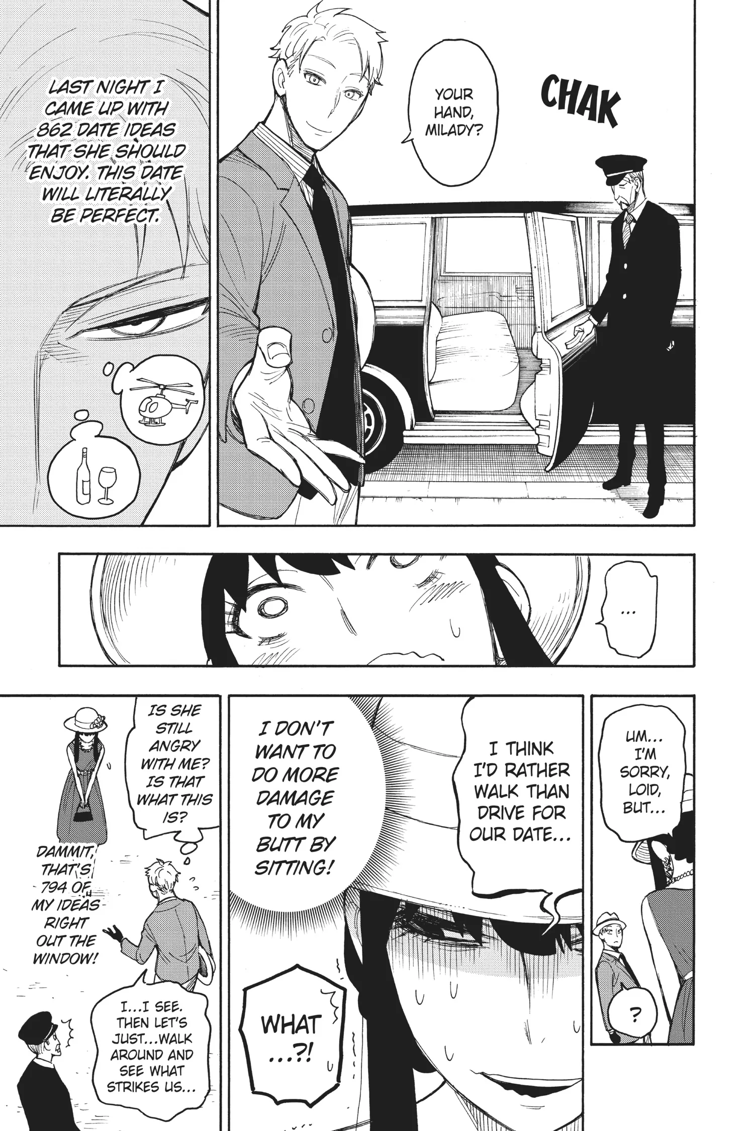 SPY x FAMILY Manga, chapter Vol 3, page 167