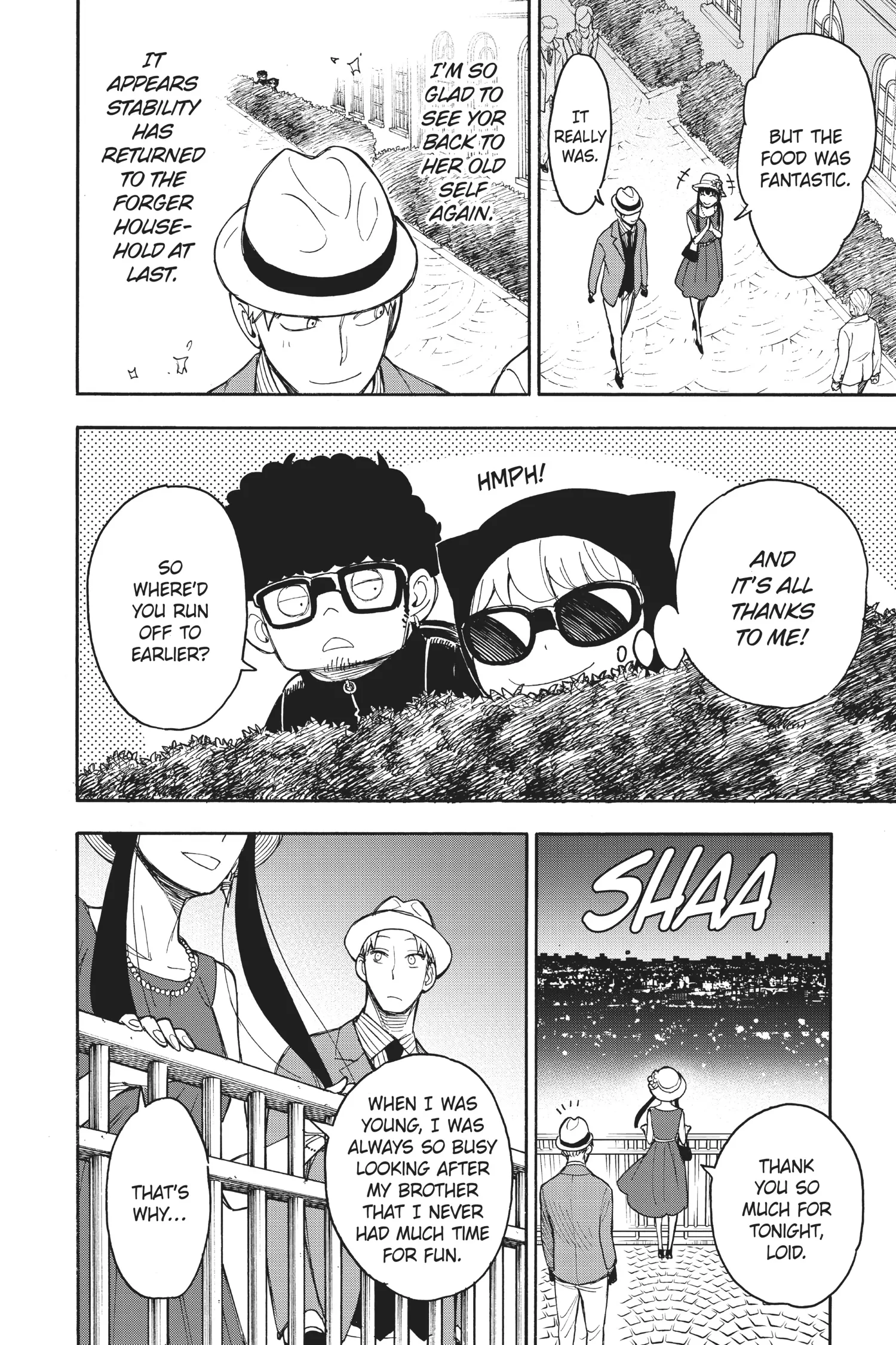 SPY x FAMILY Manga, chapter Vol 3, page 186