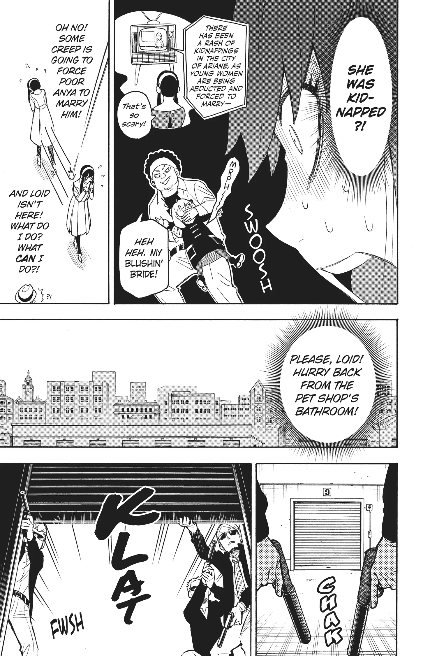 SPY x FAMILY Manga, chapter Vol 4, page 38