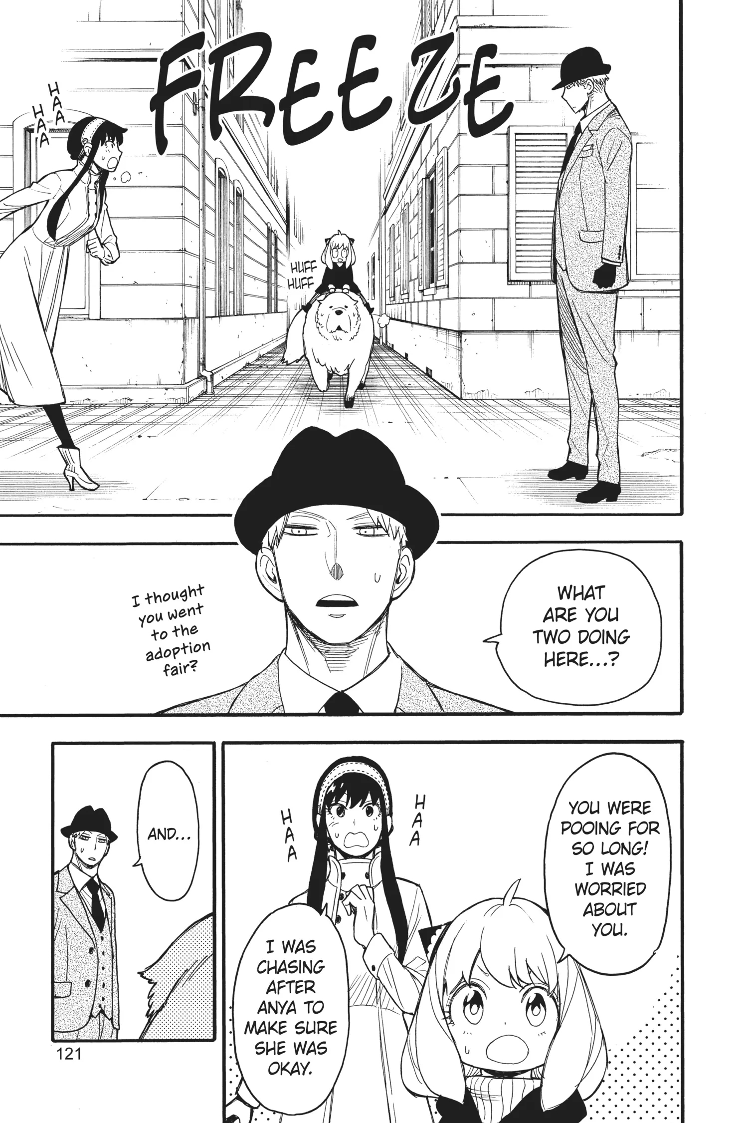 SPY x FAMILY Manga, chapter Vol 4, page 119