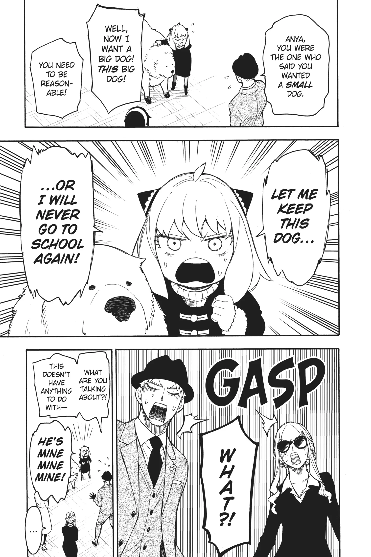 SPY x FAMILY Manga, chapter Vol 4, page 125