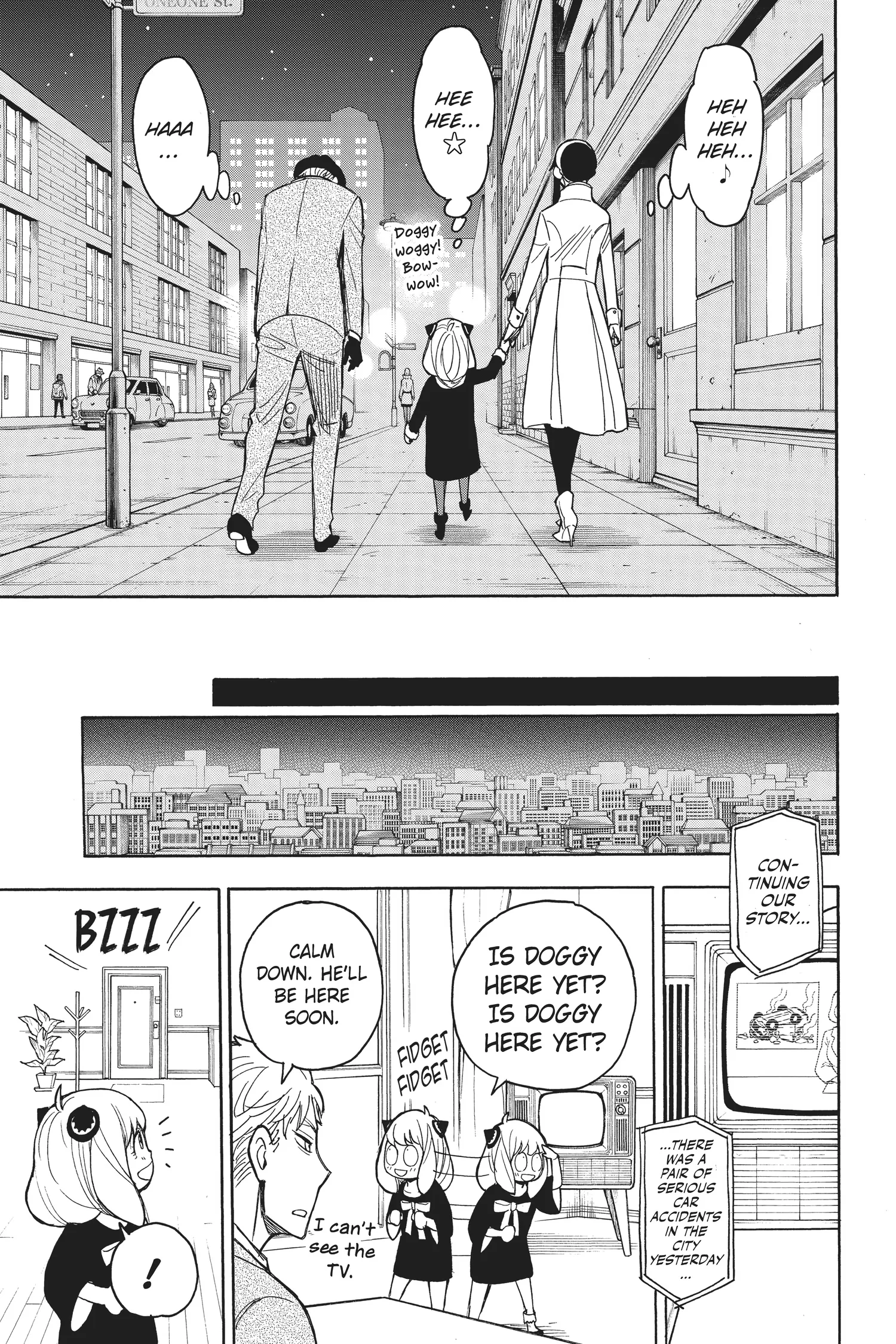 SPY x FAMILY Manga, chapter Vol 4, page 131