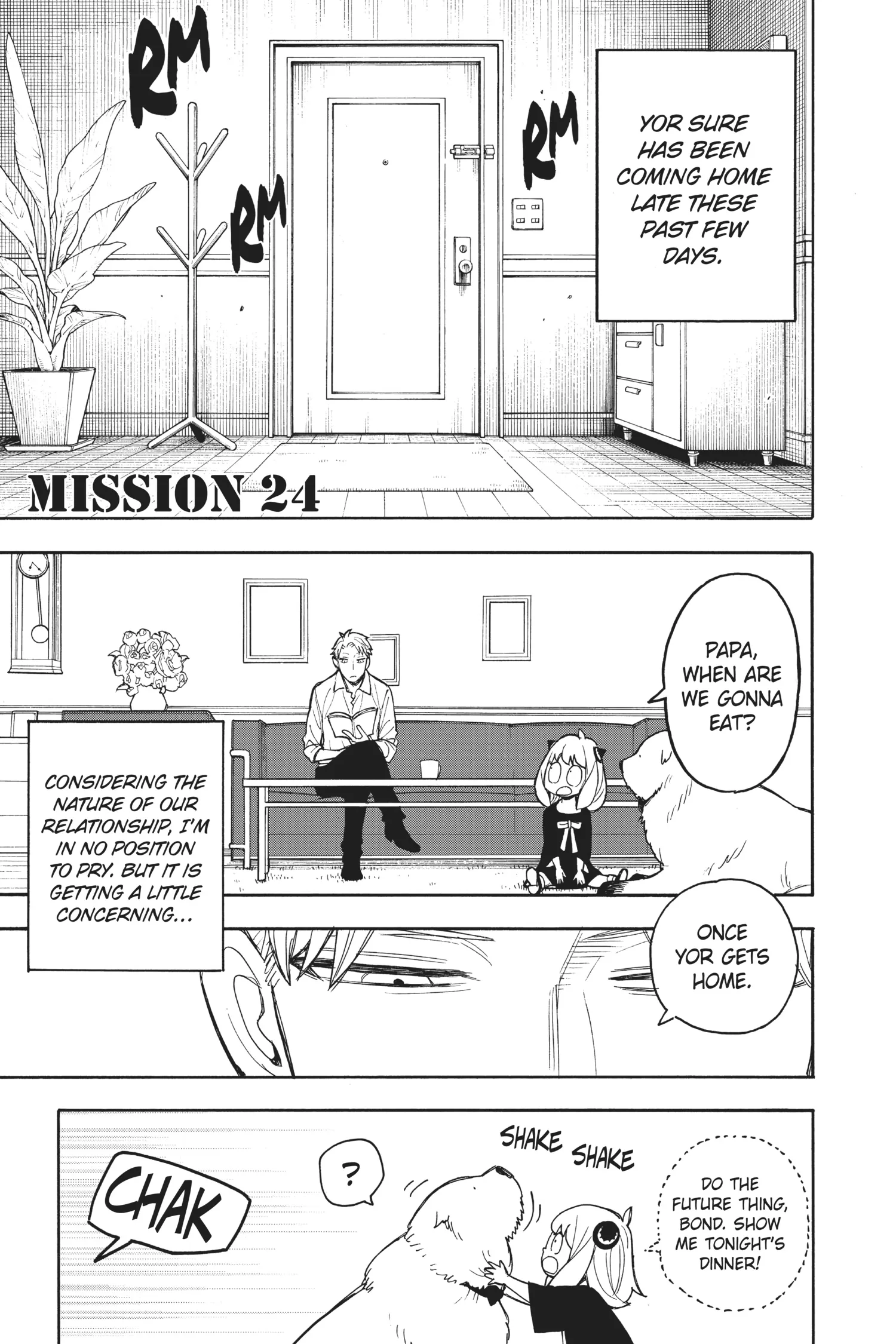 SPY x FAMILY Manga, chapter Vol 5, page 8