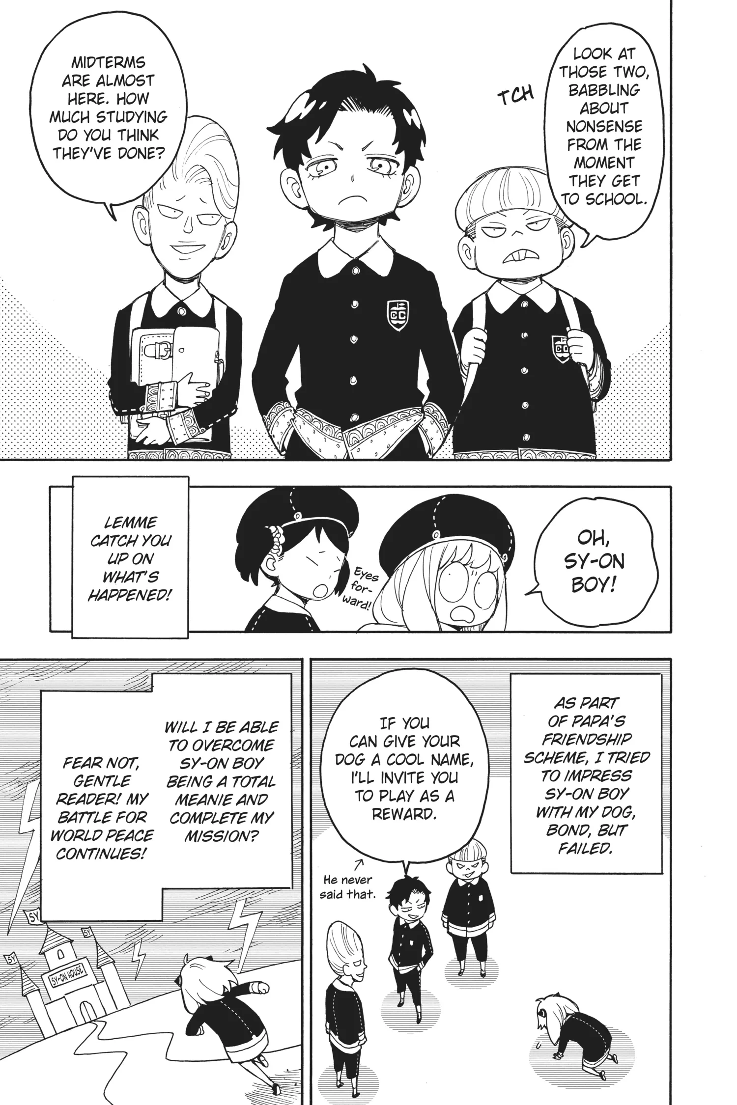 SPY x FAMILY Manga, chapter Vol 5, page 36