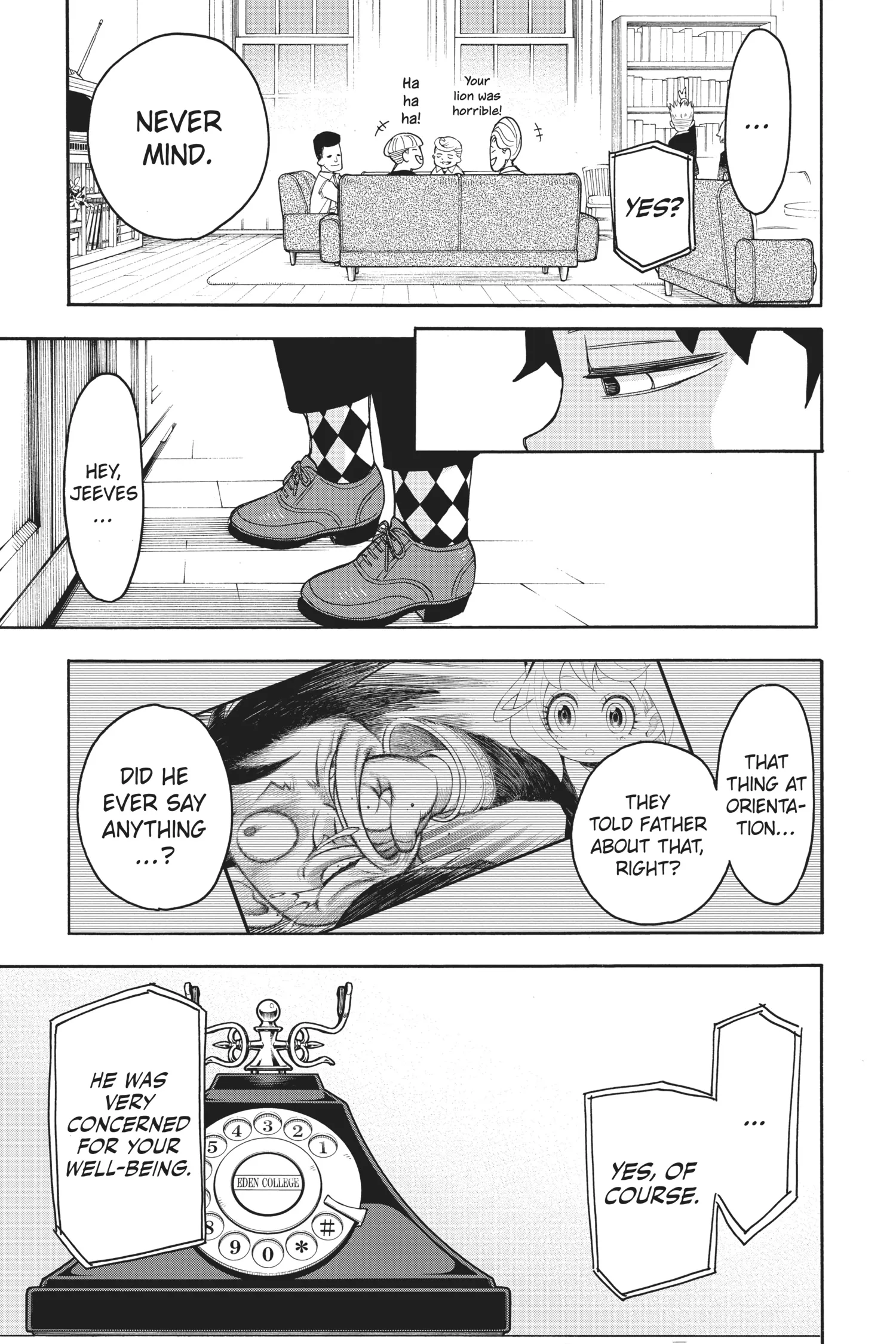 SPY x FAMILY Manga, chapter Vol 5, page 56