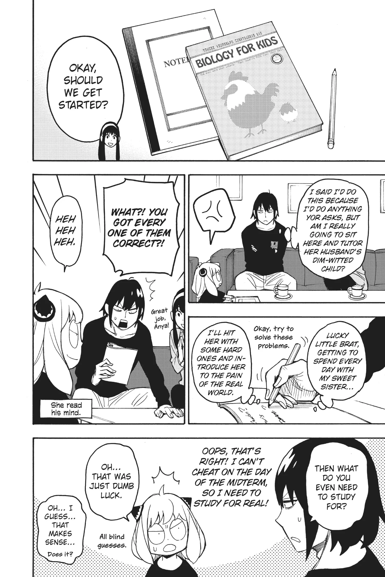 SPY x FAMILY Manga, chapter Vol 5, page 71