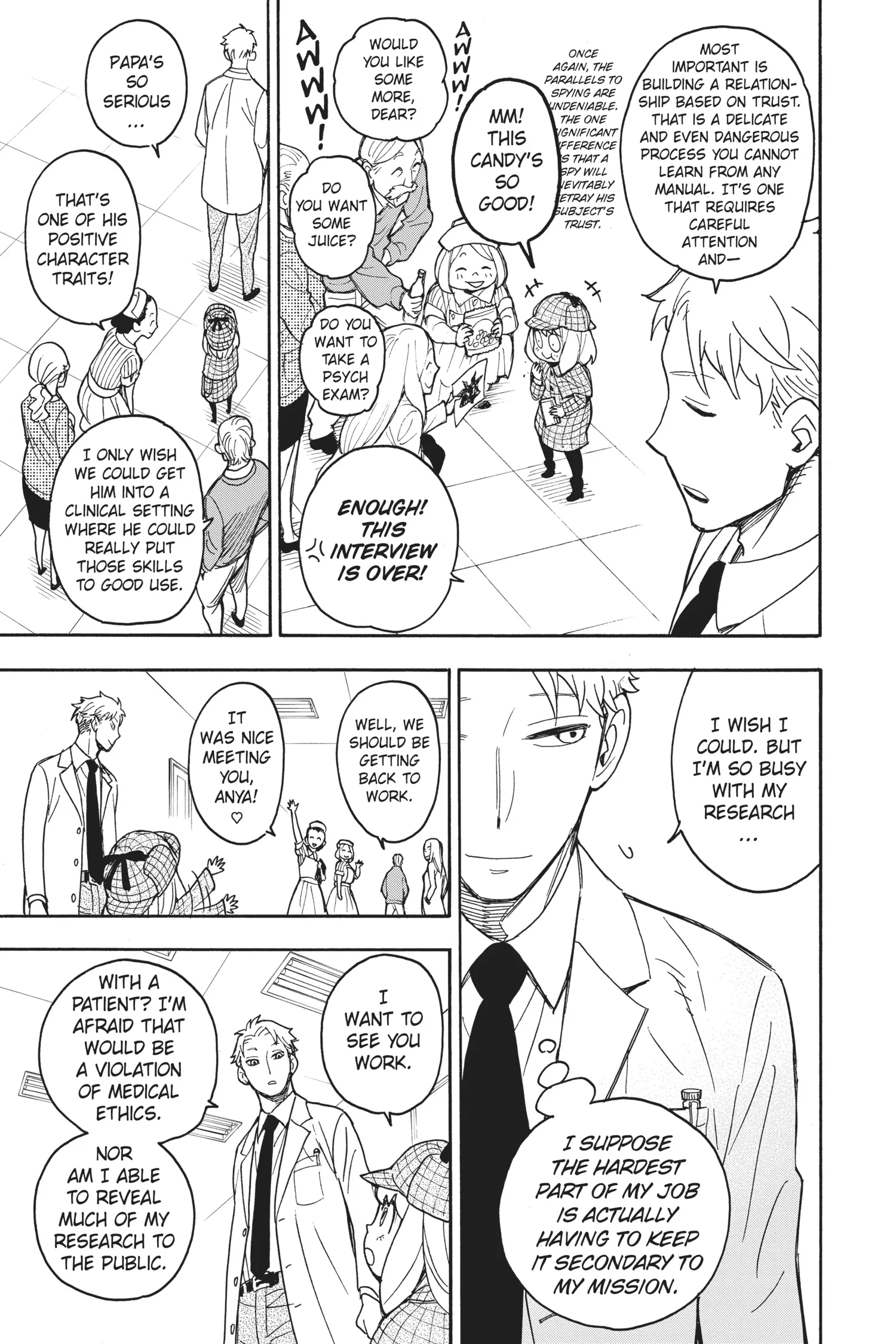 SPY x FAMILY Manga, chapter Vol 5, page 142