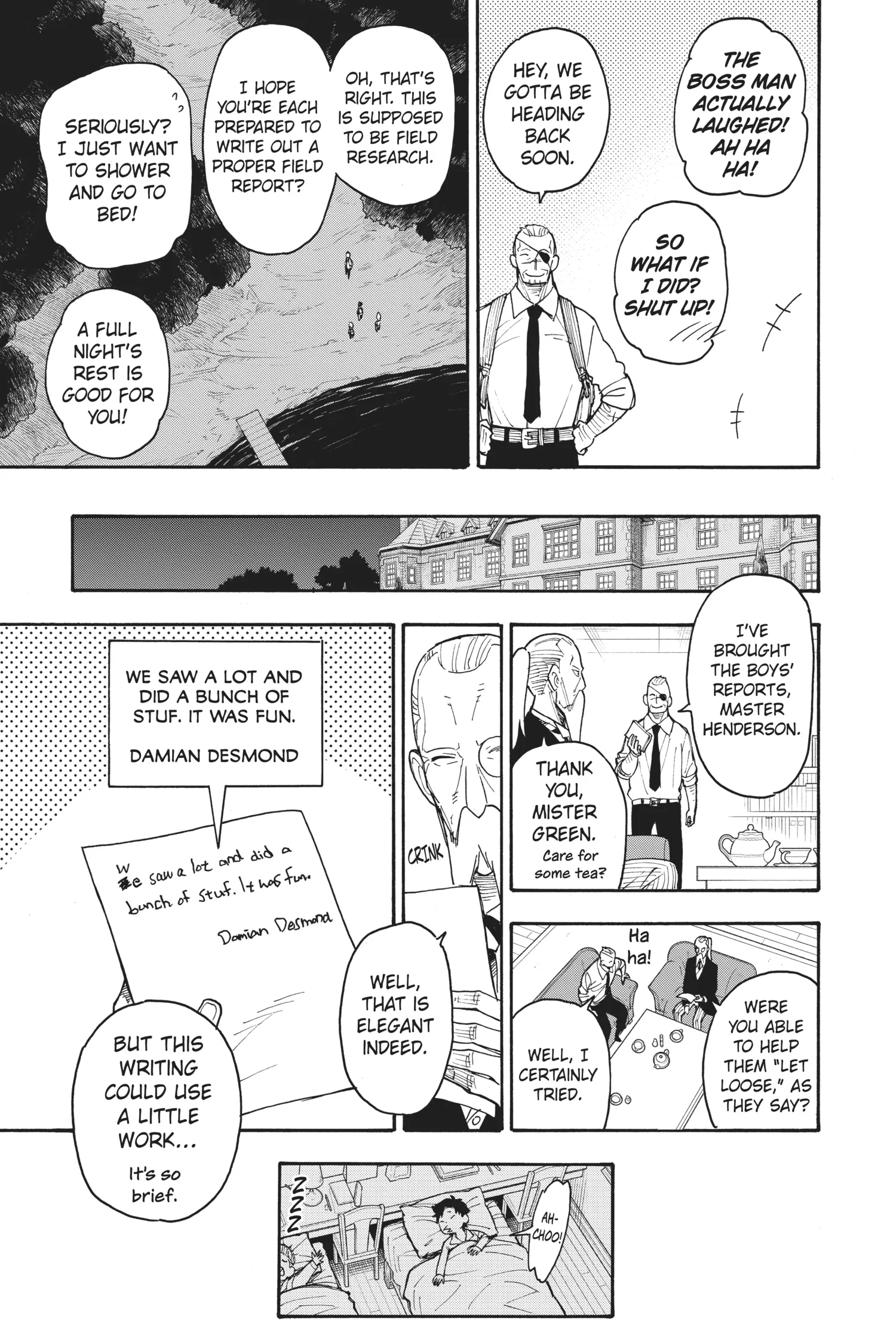 SPY x FAMILY Manga, chapter Vol 7, page 54