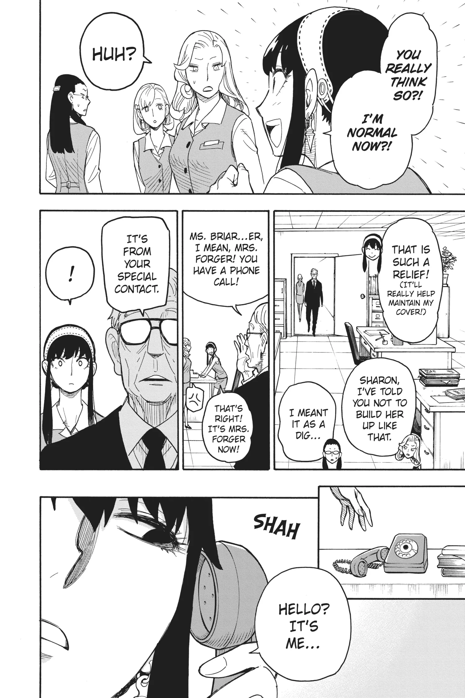 SPY x FAMILY Manga, chapter Vol 7, page 152
