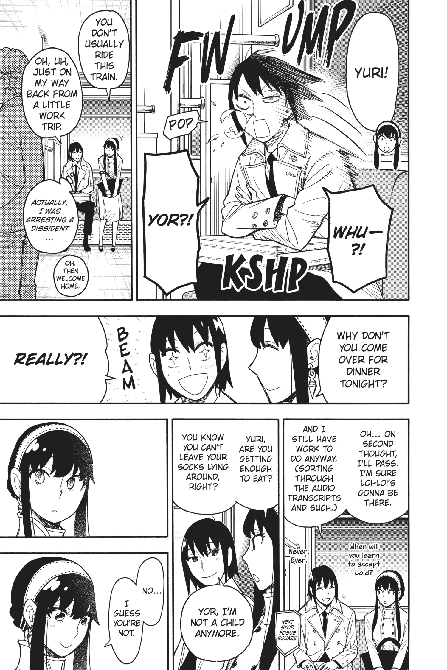 SPY x FAMILY Manga, chapter Vol 7, page 165