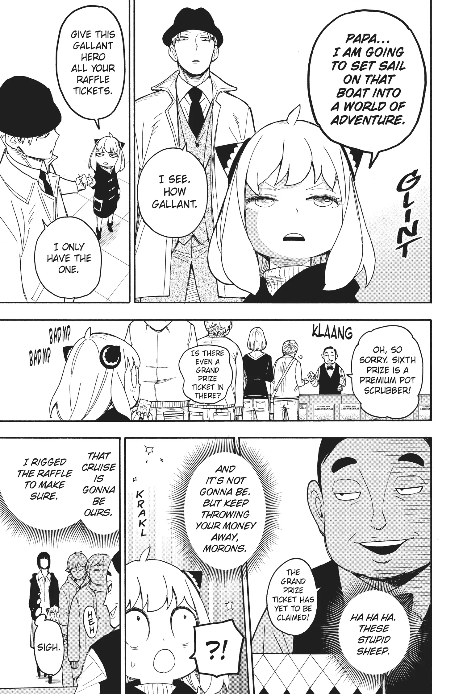 SPY x FAMILY Manga, chapter Vol 7, page 169