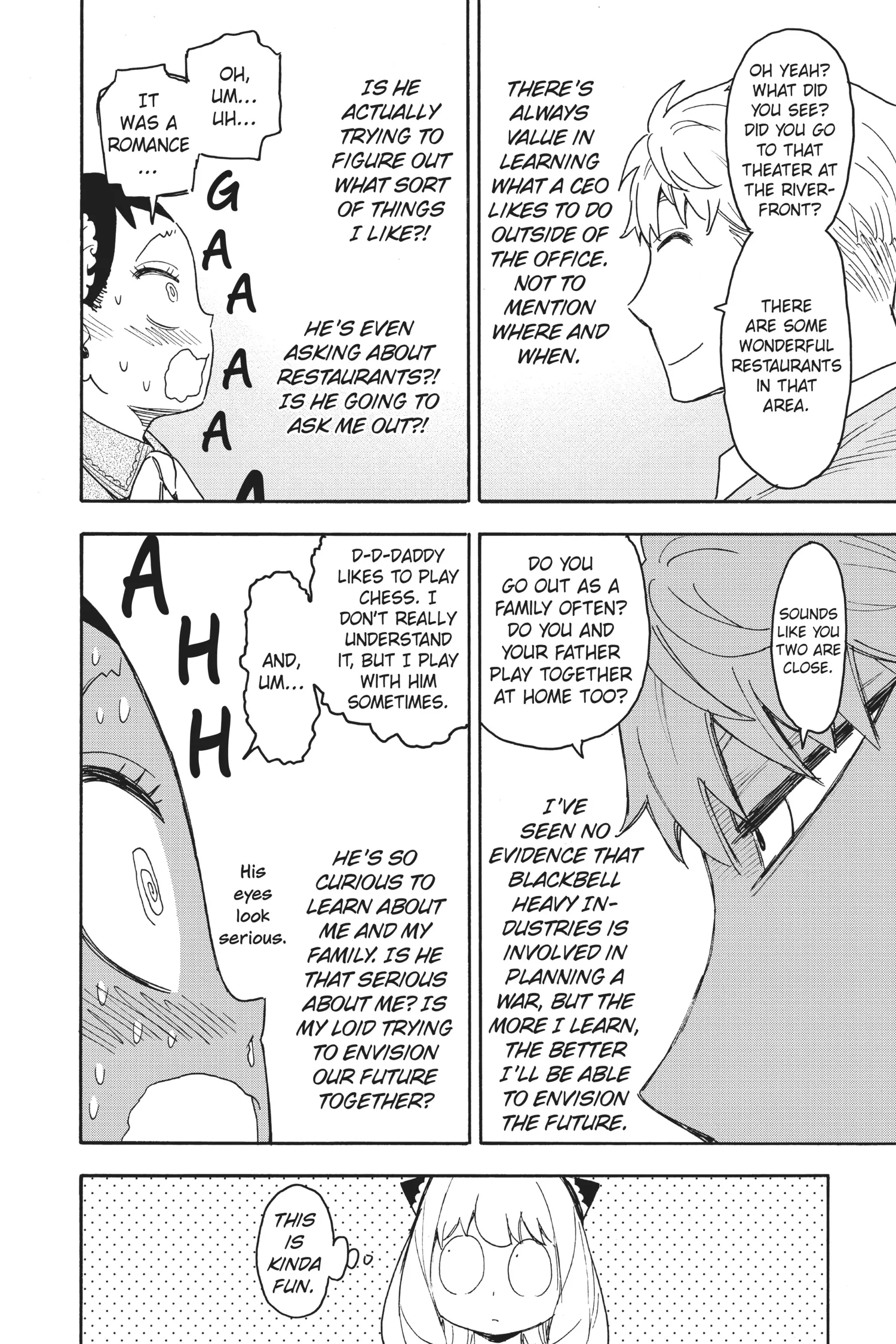 SPY x FAMILY Manga, chapter Vol 9, page 137