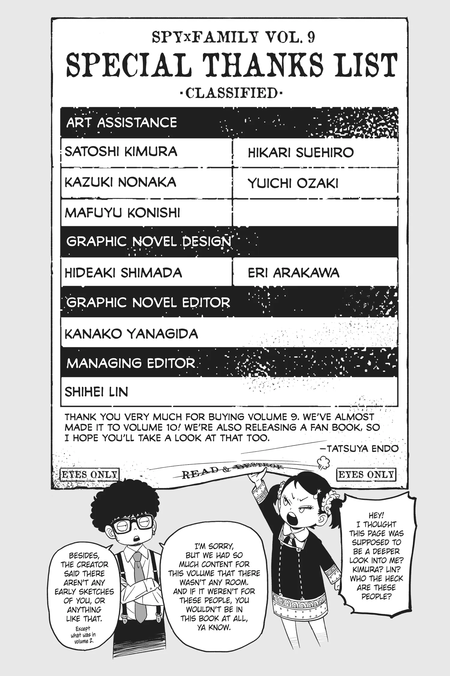 SPY x FAMILY Manga, chapter Vol 9, page 207