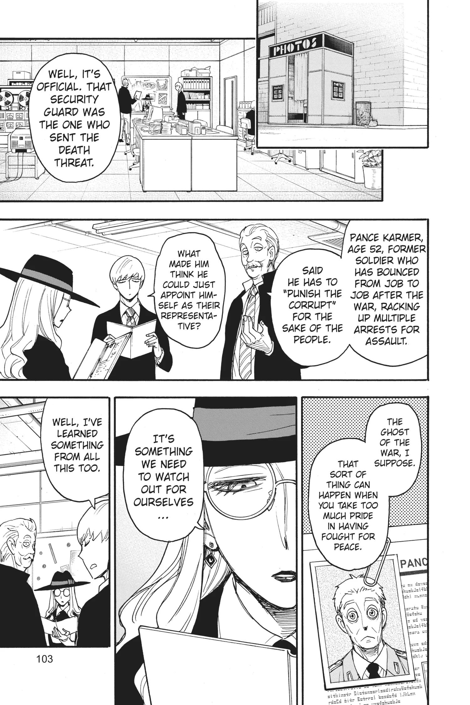 SPY x FAMILY Manga, chapter Vol 10, page 101