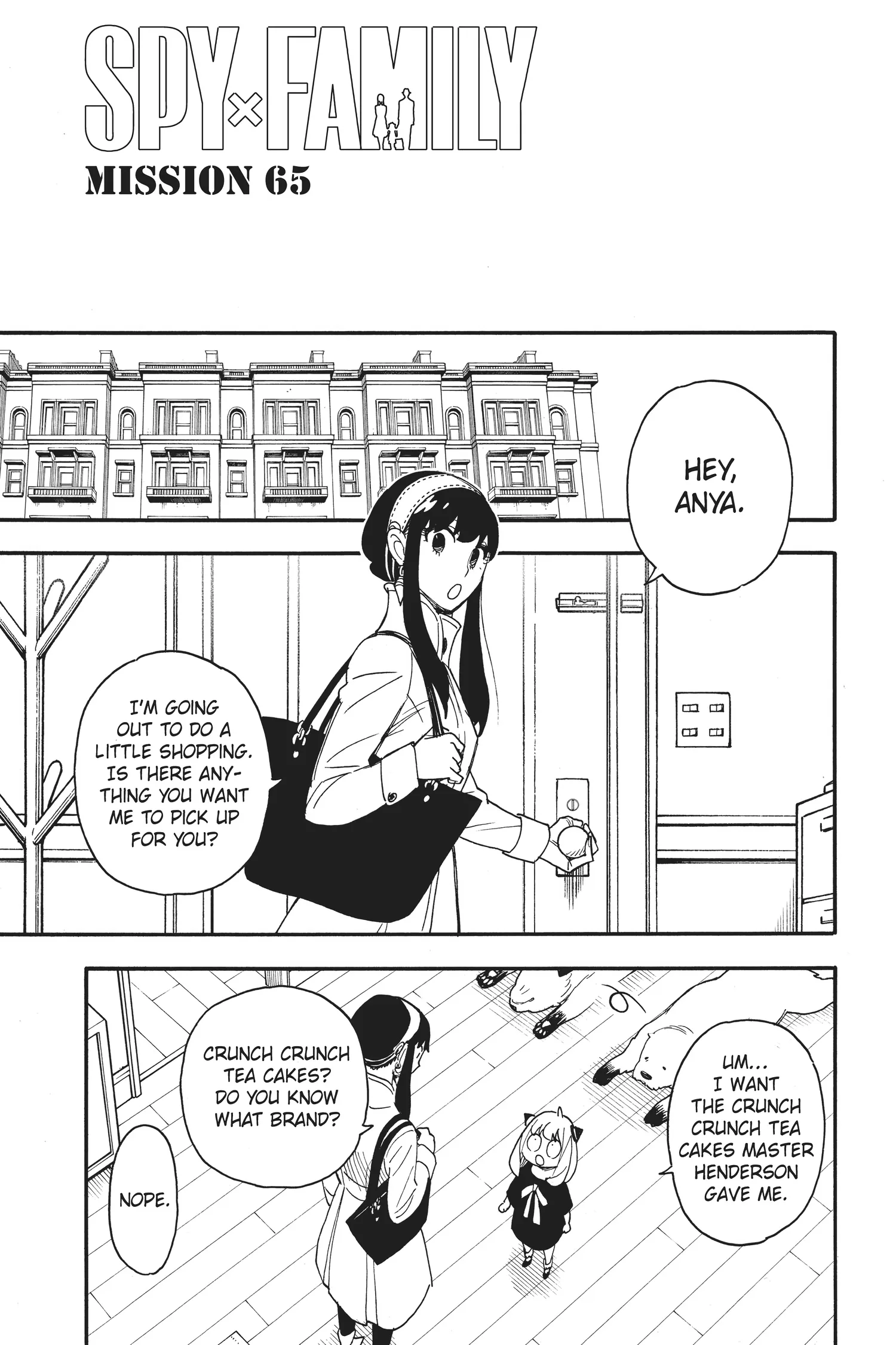 SPY x FAMILY Manga, chapter Vol 10, page 121