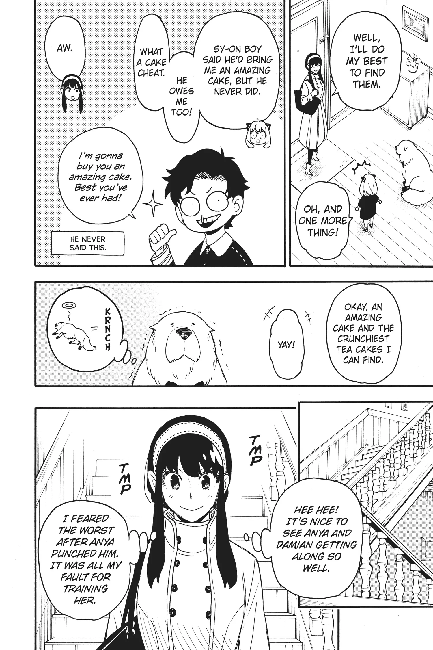 SPY x FAMILY Manga, chapter Vol 10, page 122