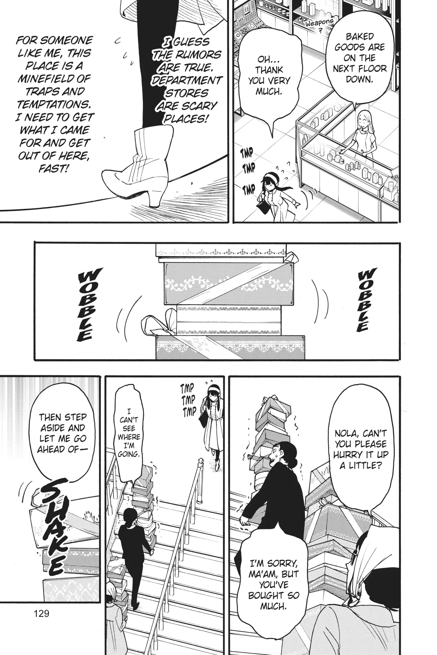 SPY x FAMILY Manga, chapter Vol 10, page 127