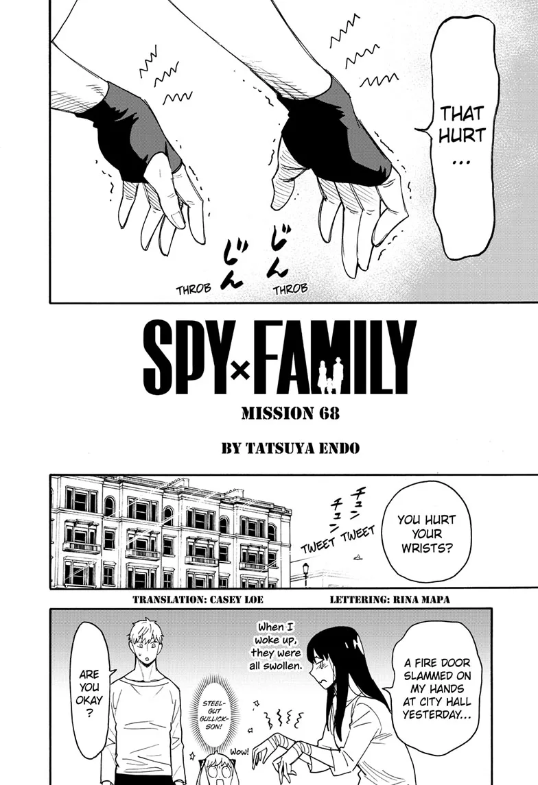 SPY x FAMILY Manga, chapter 68, page 2