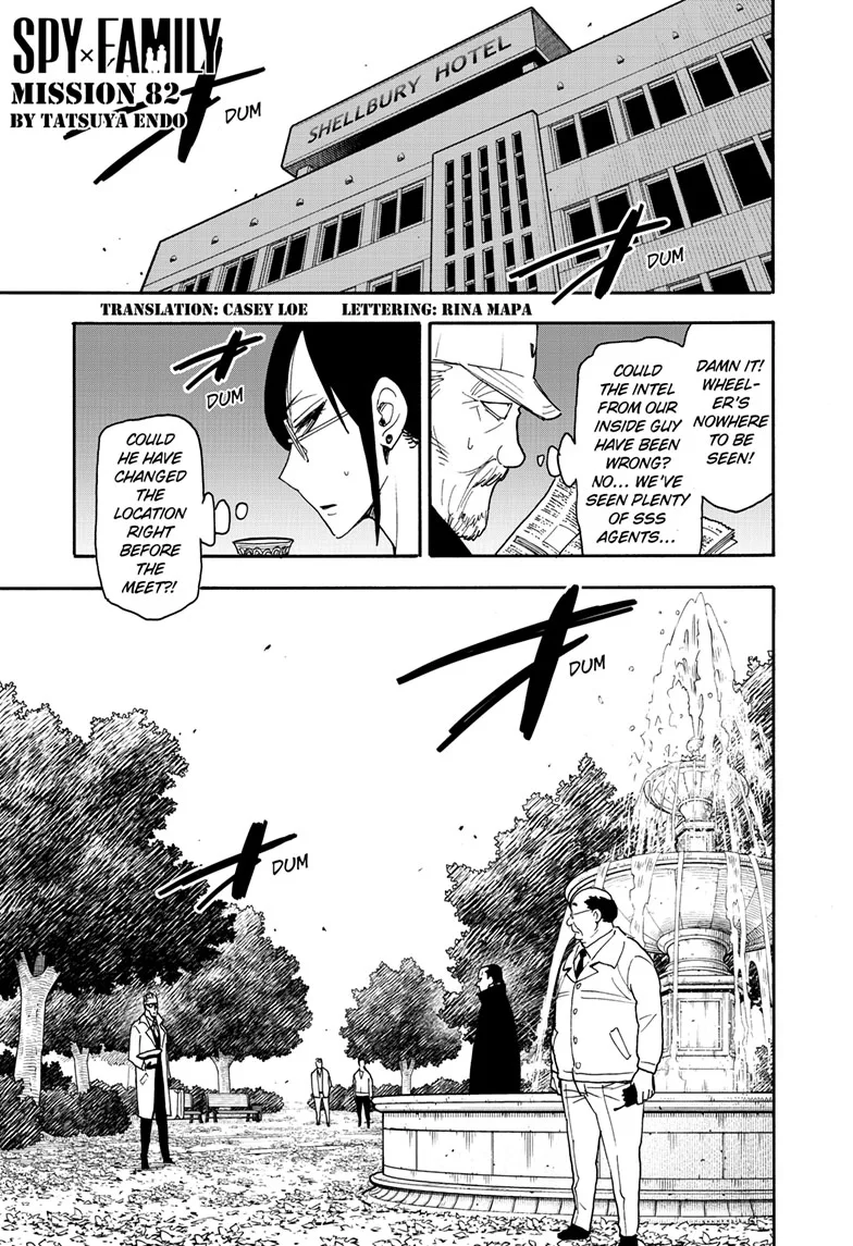 SPY x FAMILY Manga, chapter 82, page 1