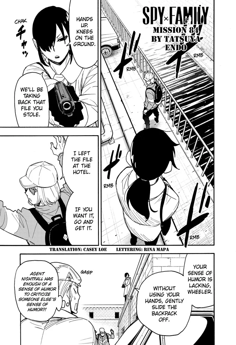 SPY x FAMILY Manga, chapter 84, page 1