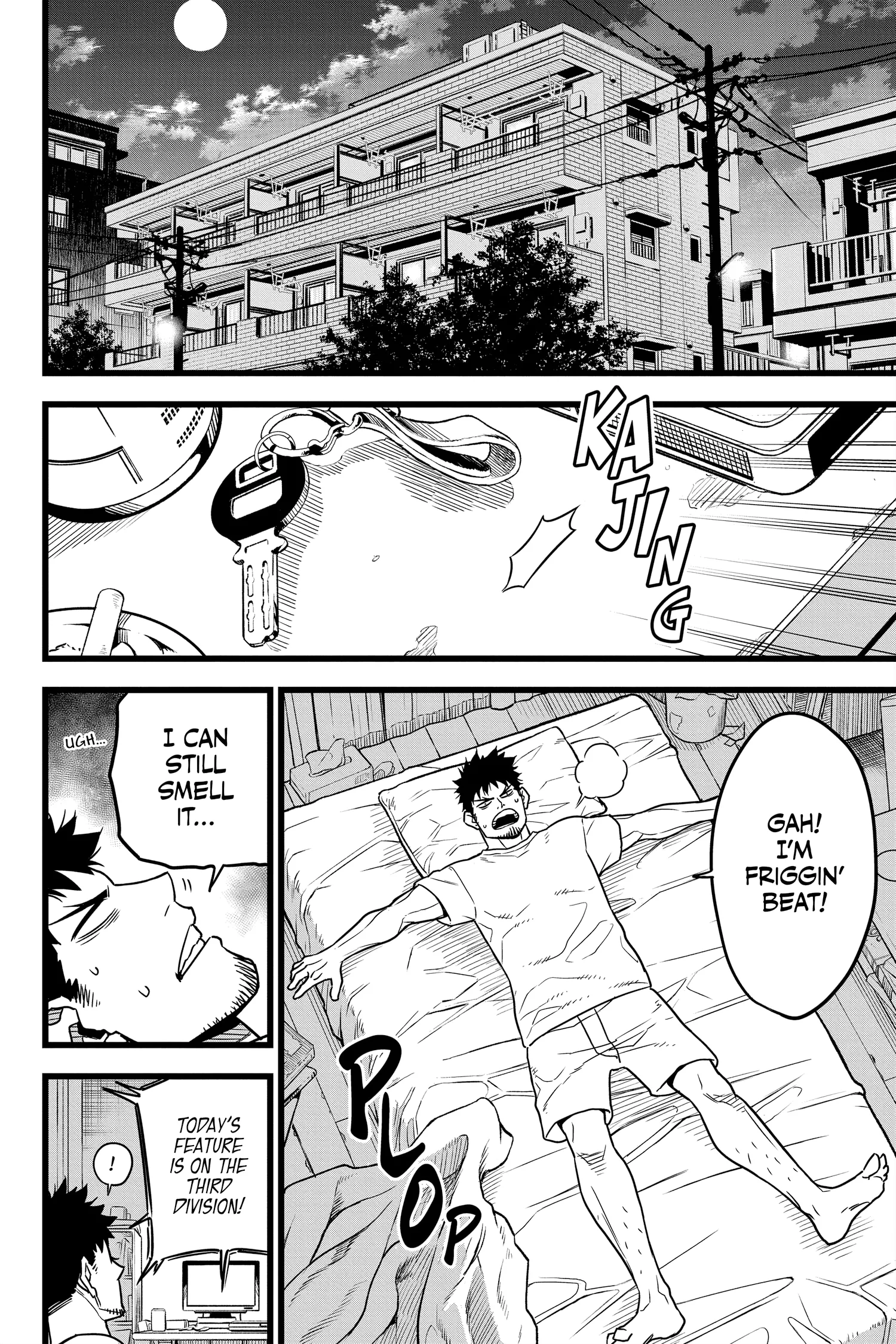 Kaiju No 8 Manga, chapter Vol 1, page 13