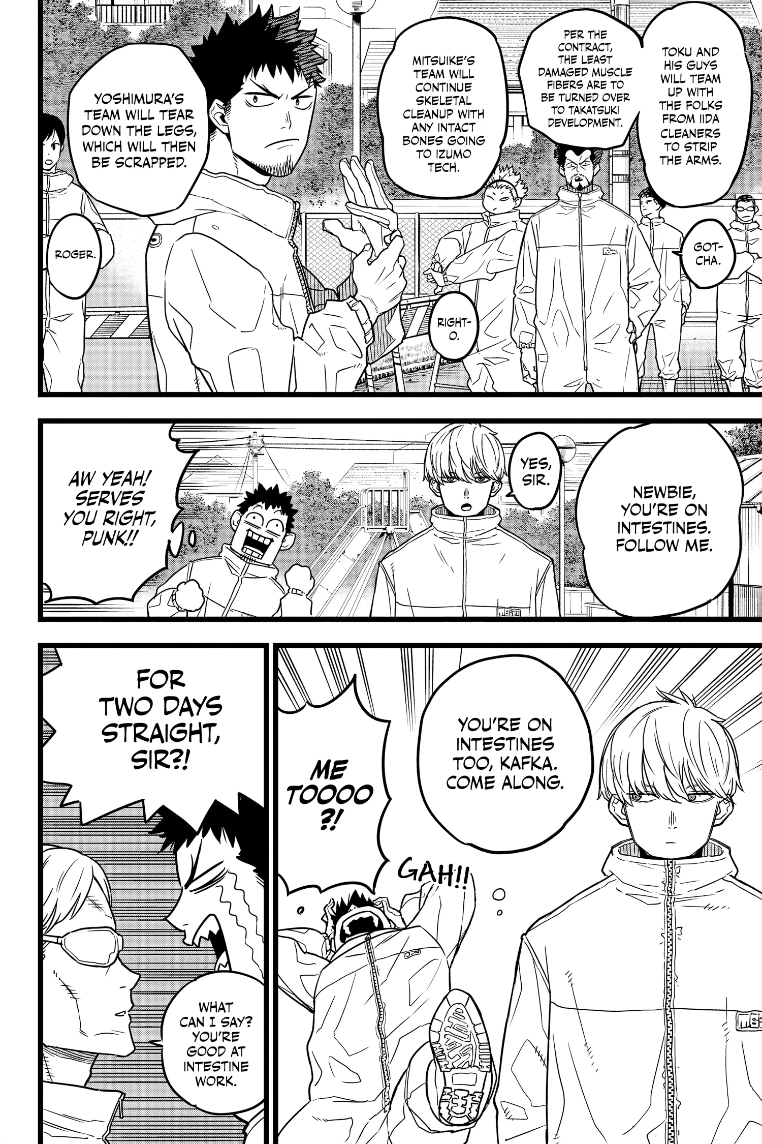 Kaiju No 8 Manga, chapter Vol 1, page 21