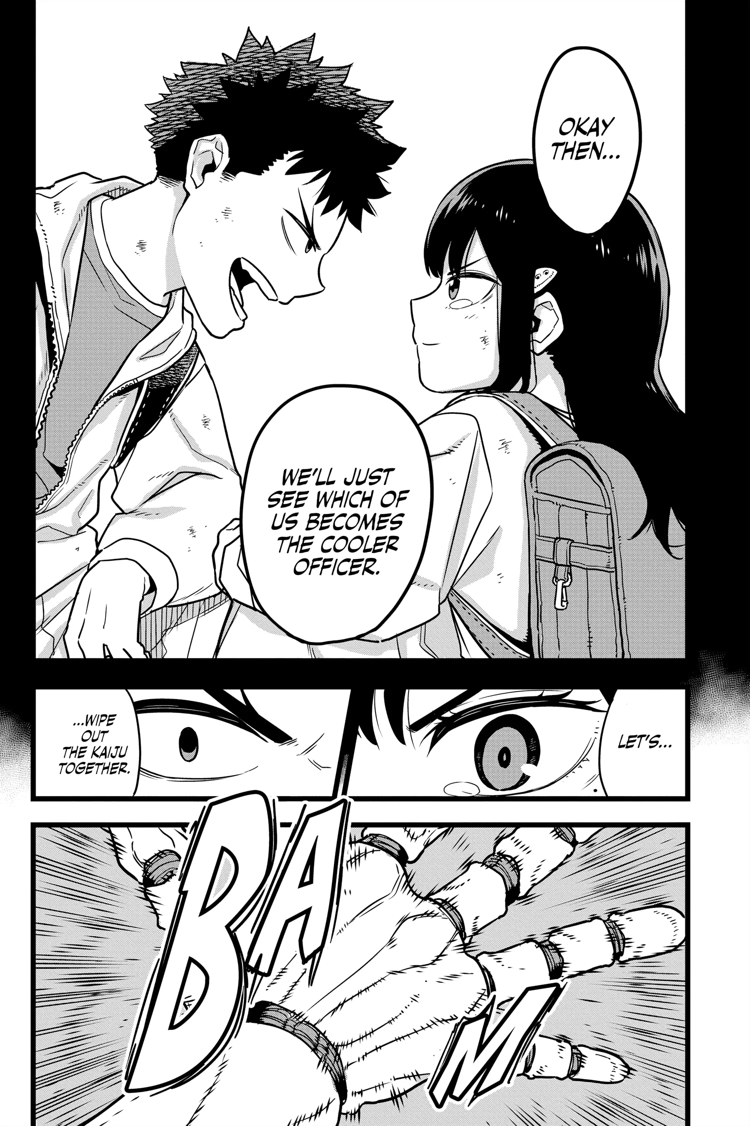 Kaiju No 8 Manga, chapter Vol 1, page 37