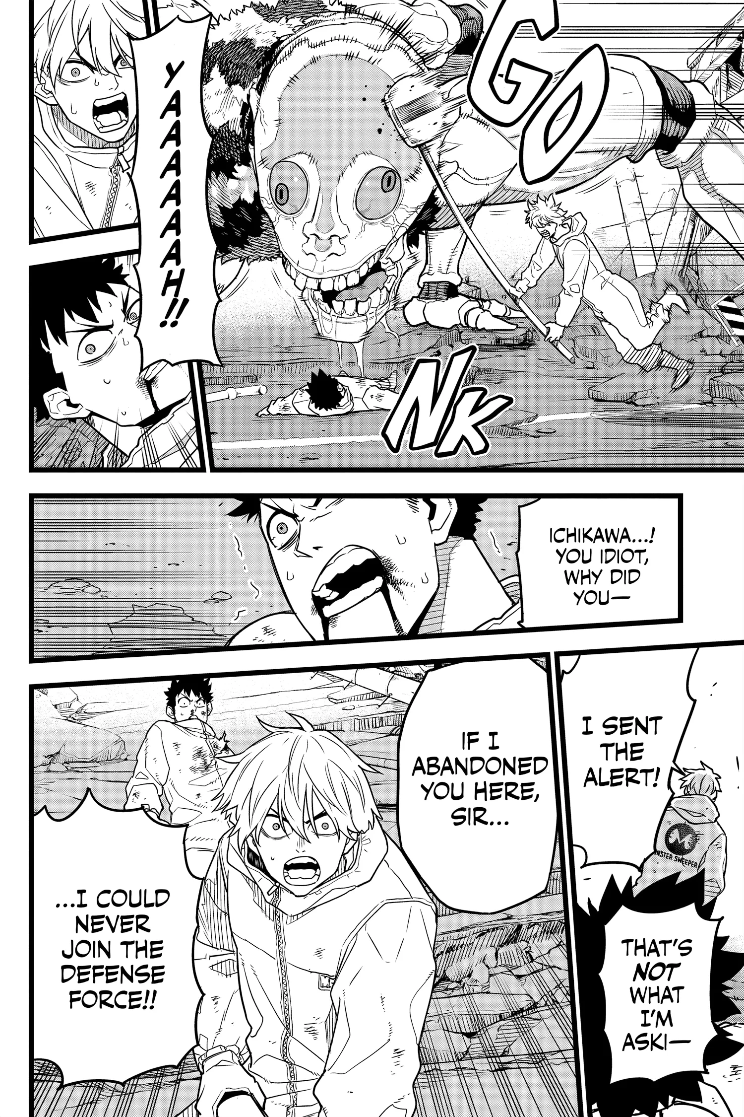 Kaiju No 8 Manga, chapter Vol 1, page 39