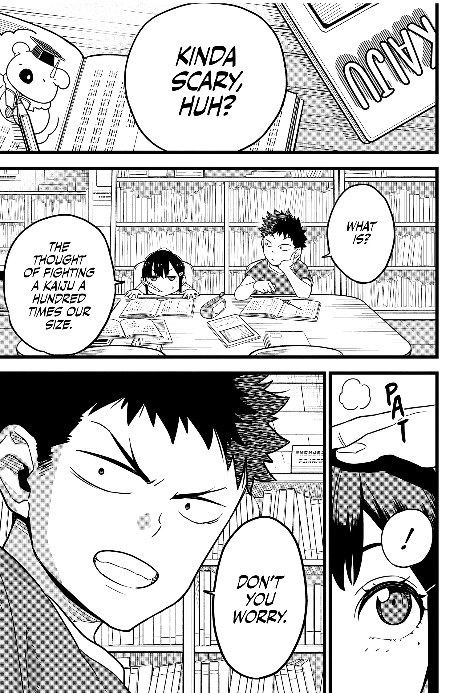 Kaiju No 8 Manga, chapter Vol 1, page 56