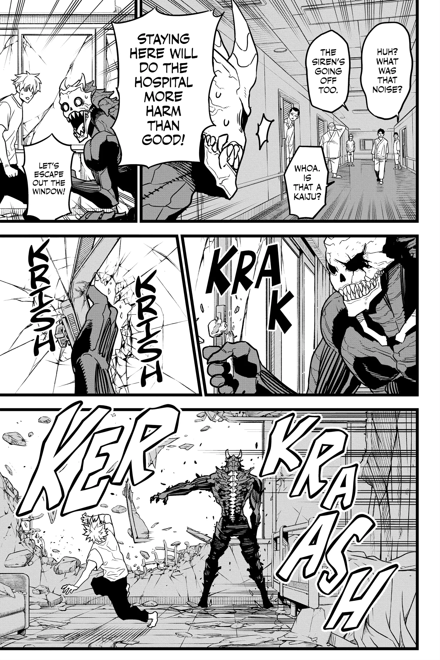 Kaiju No 8 Manga, chapter Vol 1, page 62