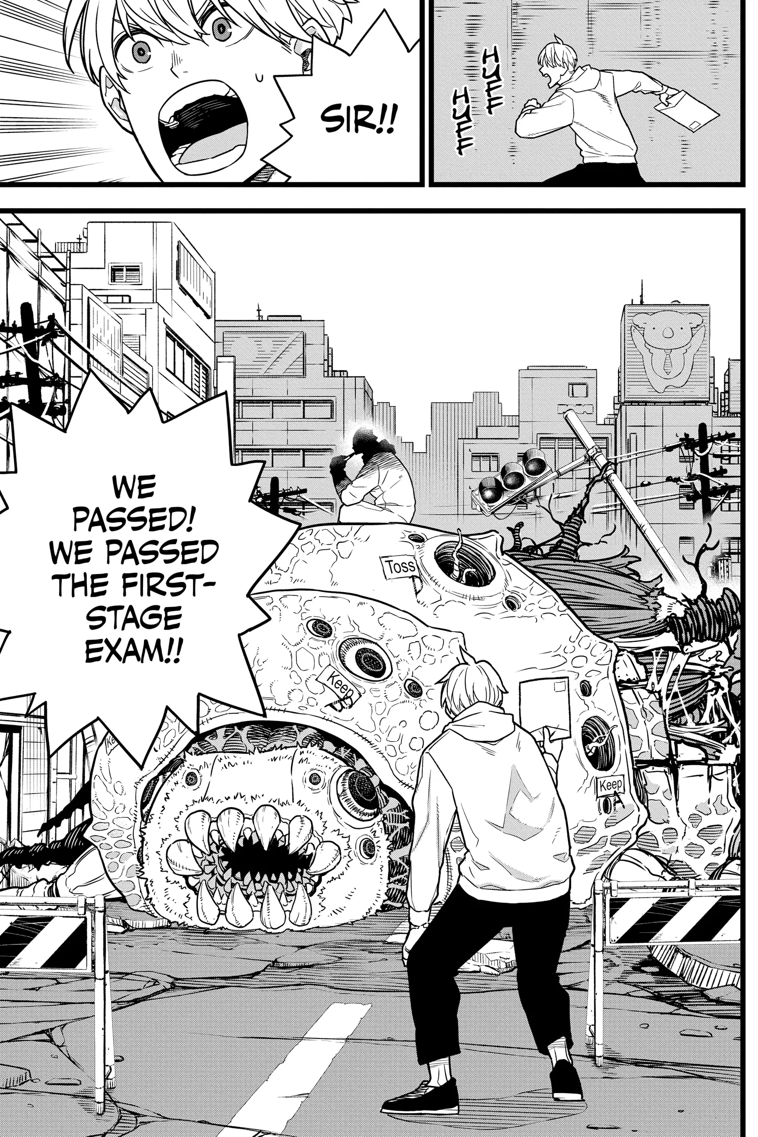 Kaiju No 8 Manga, chapter Vol 1, page 94