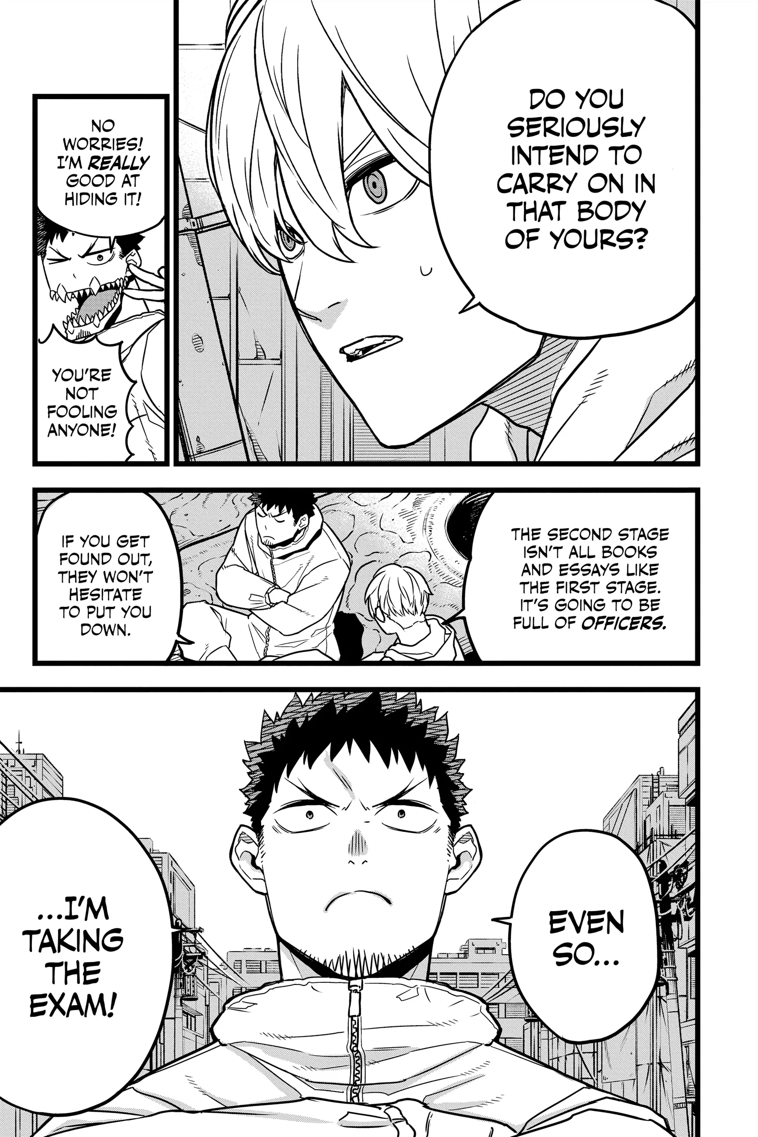 Kaiju No 8 Manga, chapter Vol 1, page 98