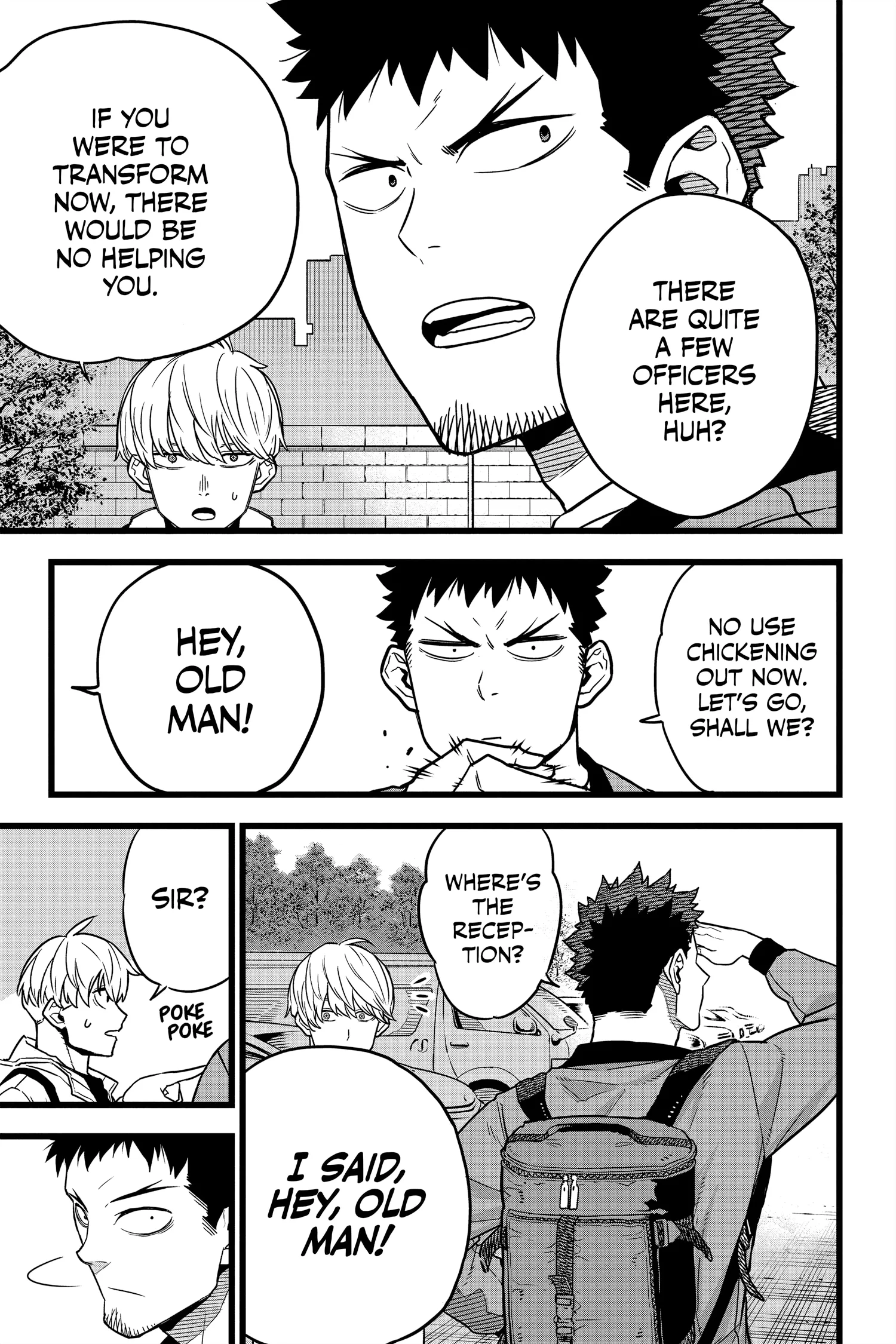 Kaiju No 8 Manga, chapter Vol 1, page 104